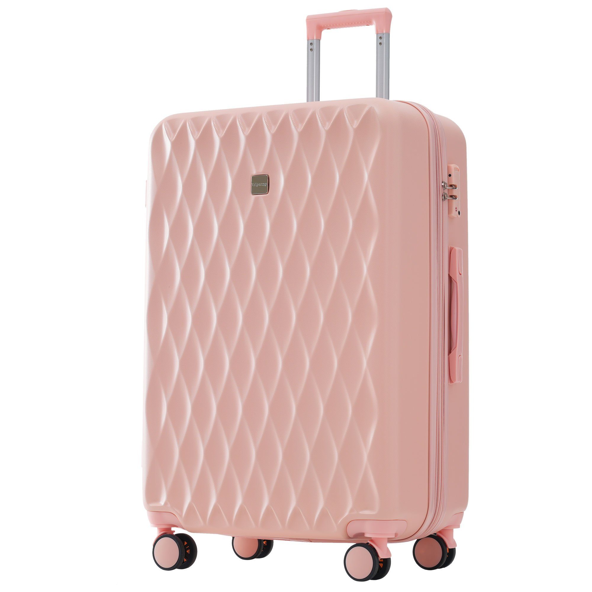 REDOM Hartschalen-Trolley Reisekoffer Kofferset Rollkoffer Handgepäcktrolle günstig online kaufen