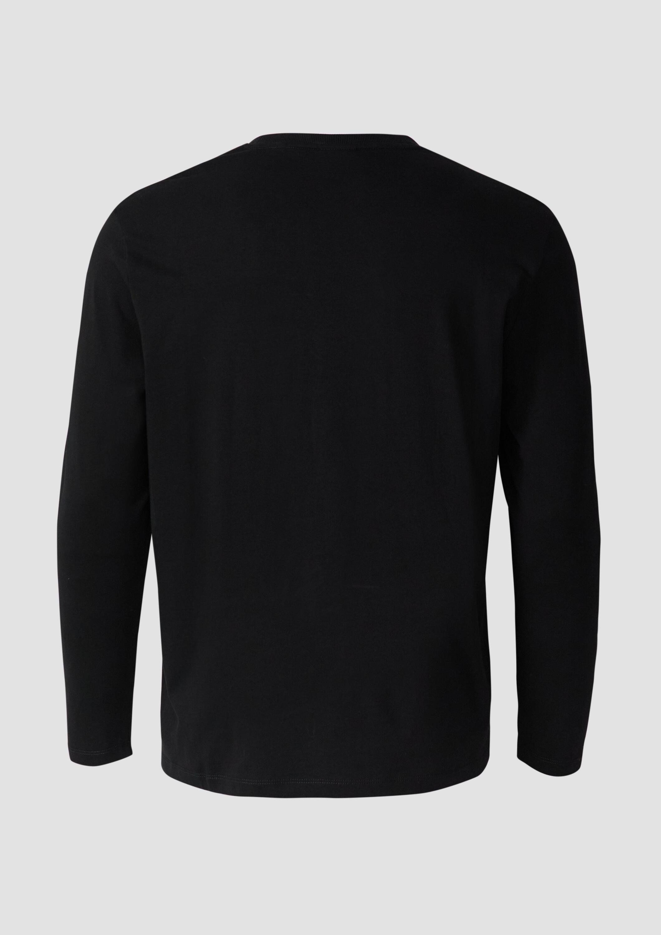 s.Oliver T-Shirt T-Shirt Longsleeve aus Baumwolle mit Discovery Channel®-Artwork