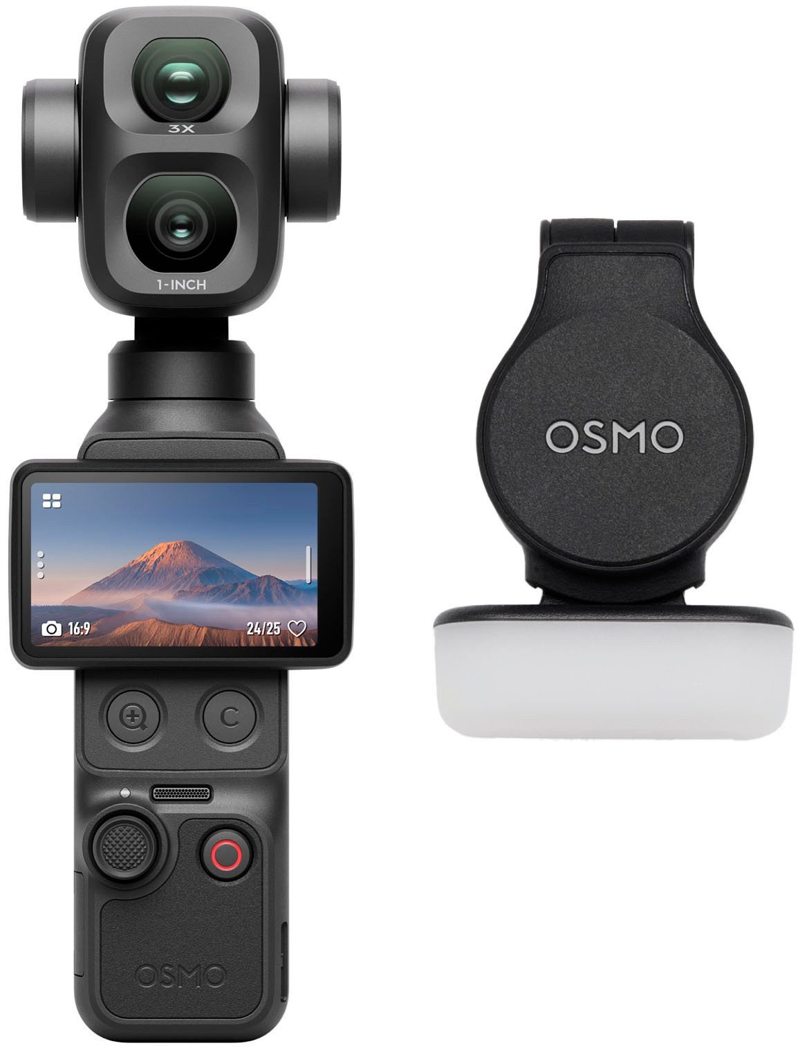 DJI Osmo Pocket 4P (Pro) Standard Combo Kompaktkamera (37 MP, 3x opt. Zoom, WLAN (Wi-Fi), Bluetooth)