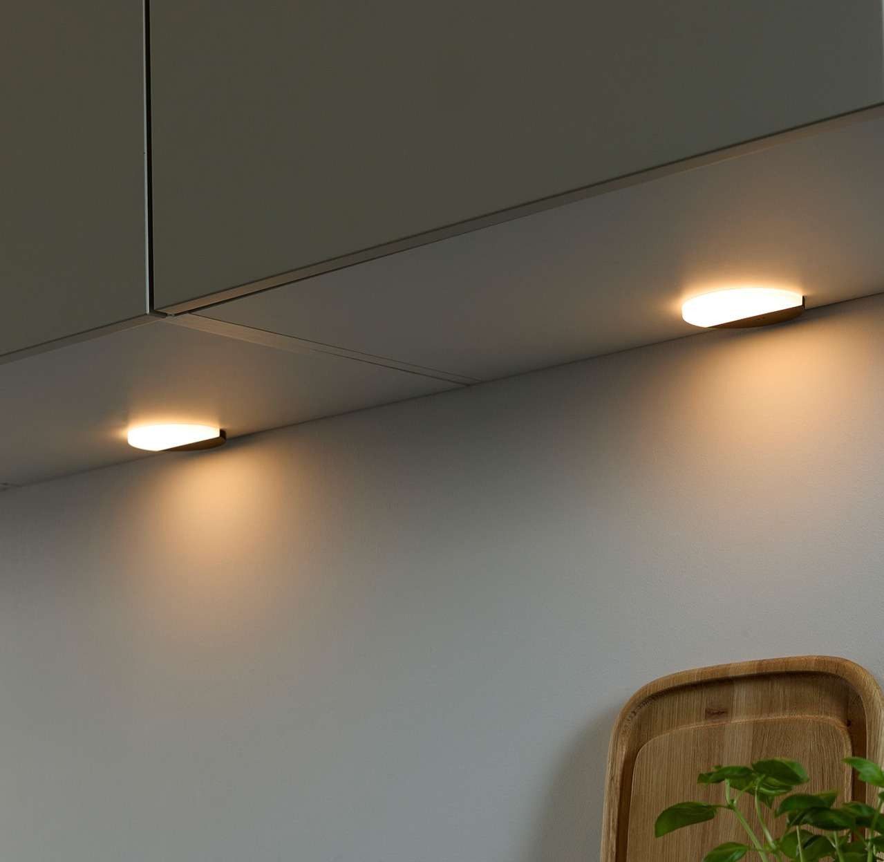 Loevschall Unterschrankleuchte Polaris Set in versch. Вариантыn, Unterbauleuchte, Unterschrankleuchte, Bewegungsmelder, LED fest integriert, Warmweiß, Bewegungsmelder, LED integriert, Warmweiß, eingebaute Sensorfunktion