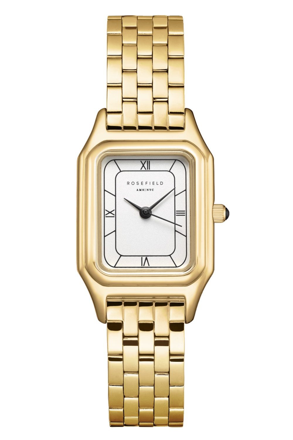 ROSEFIELD Quarzuhr Quarz Ivy Goldfarben/Weiß