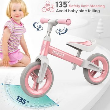 MHCYLION Fahrrad-Laufrad ab 1.5-4 Jahre mit 135°-Drehbegrenzung, mit verstellbarem Sitz rutschfesten Rädern für vielseitigen Spielspaß