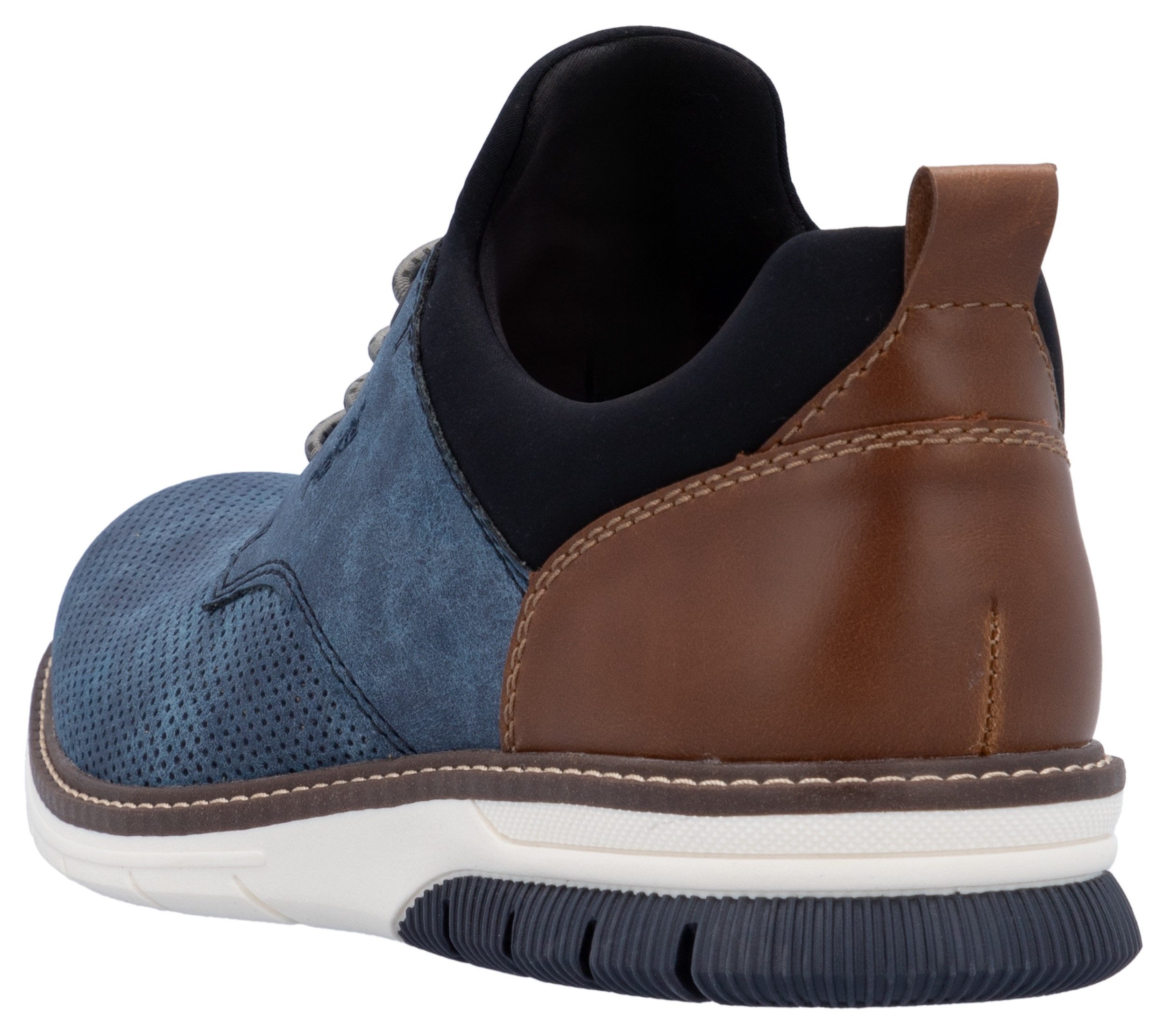 Rieker Slip-On Sneaker Schlupfschuh, Halbschuh, Freizeitschuh mit Prägung günstig online kaufen