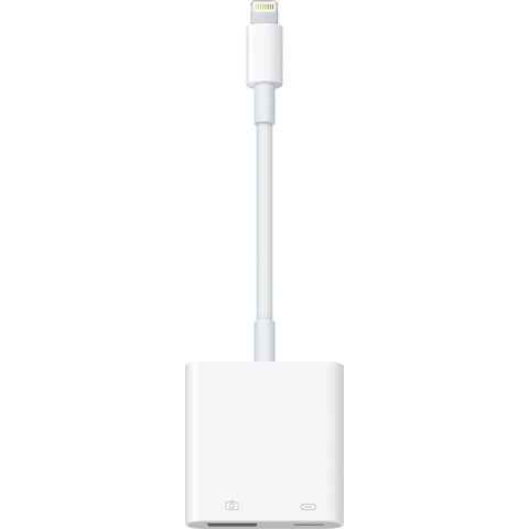 Apple Apple Lightning - USB Camera Adapter Audio- & Video-Adapter Lightning zu USB Typ A