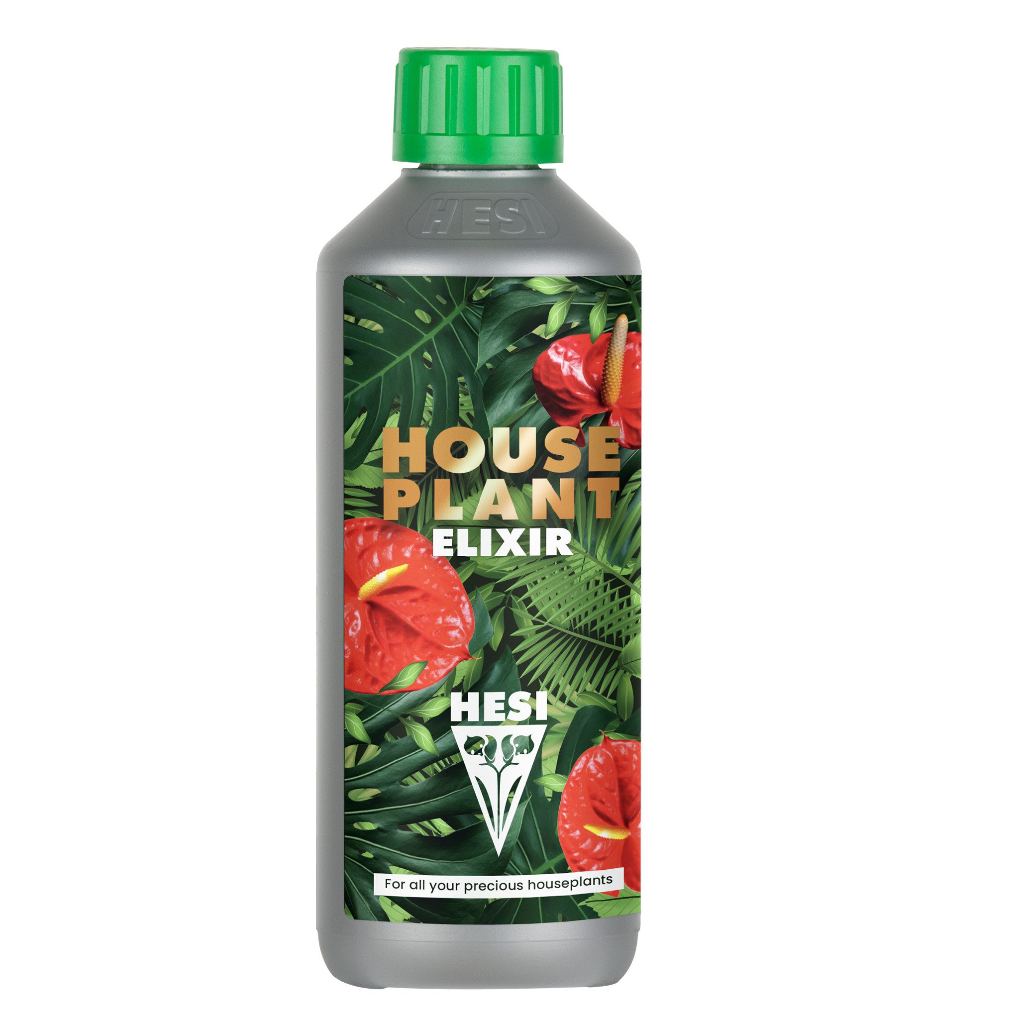HESI Pflanzendünger 500 ml House Plant Elixir, Zimmerpflanzen-Dünger Stickstoffdünger