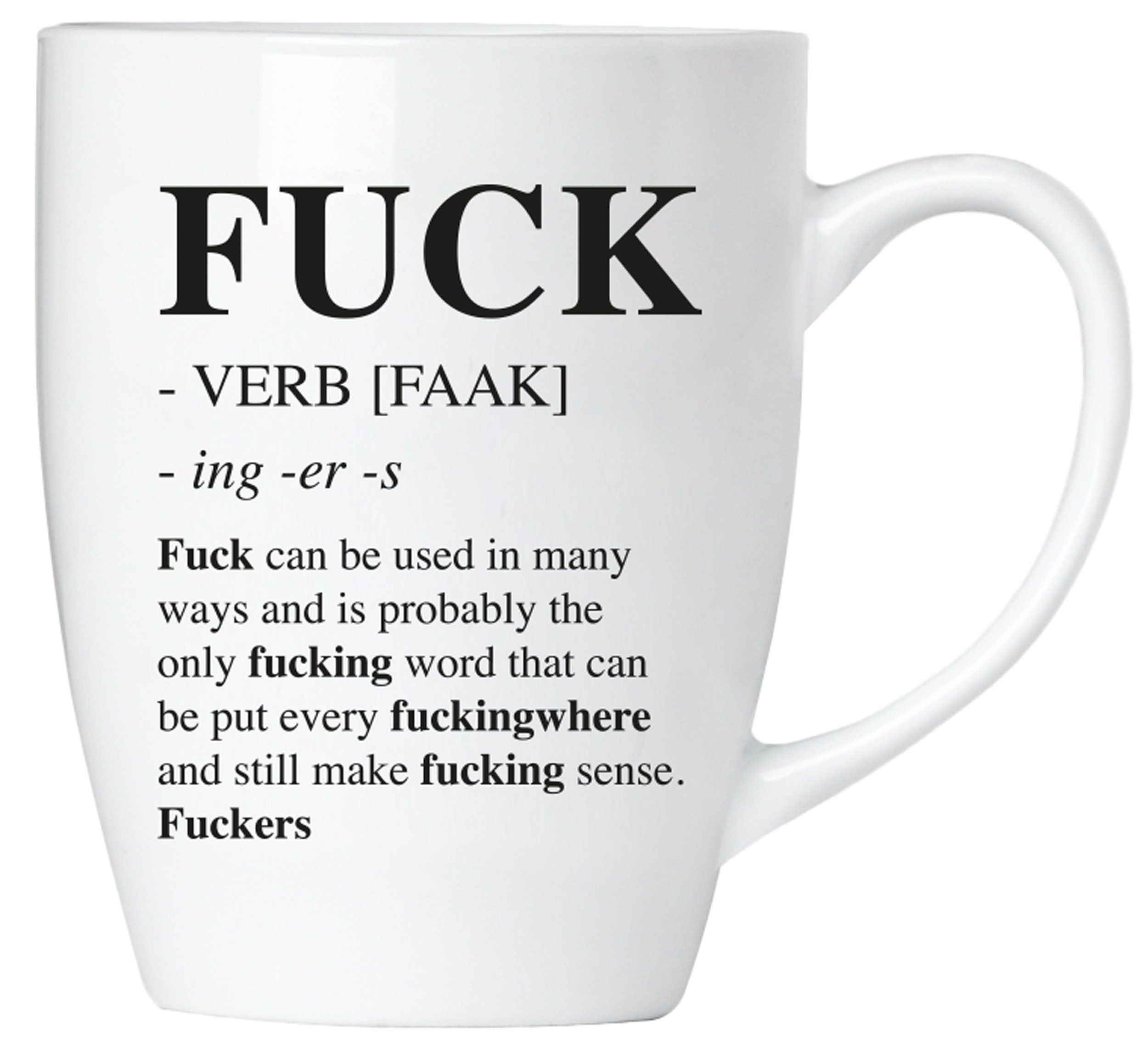 Geschenkpackung, Keramik, DON'T...", lustig und Becher Lustige "FUCK..." Tasse Spruch Kaffeetassen, Geschenkset mit BRUBAKER 2er-Set Kaffeebecher Grußkarte, "I Tassen Motivtassen mit in