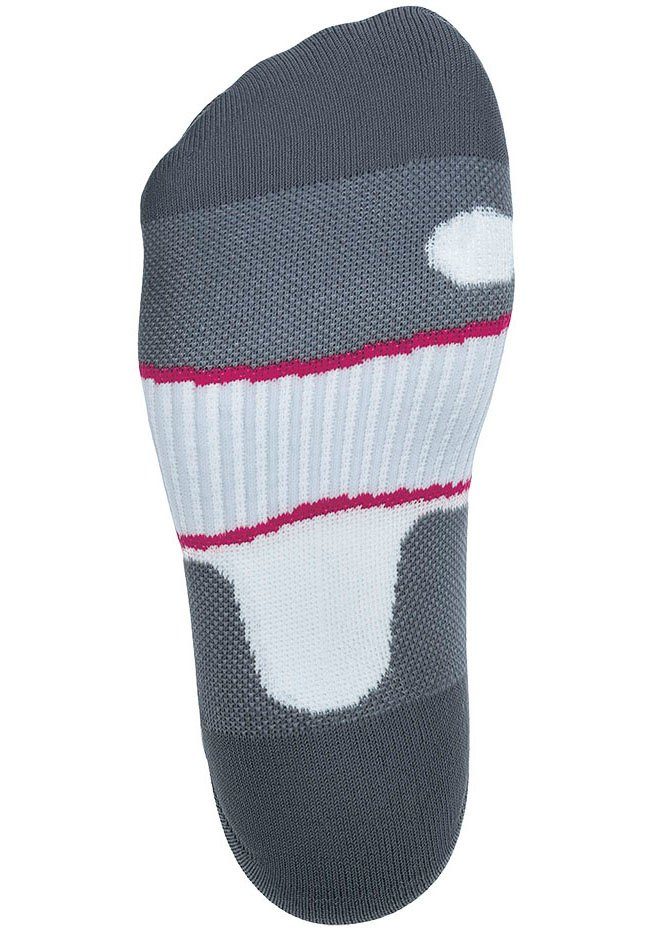 Bauerfeind Run Socks Cut Mid White Performance Socken