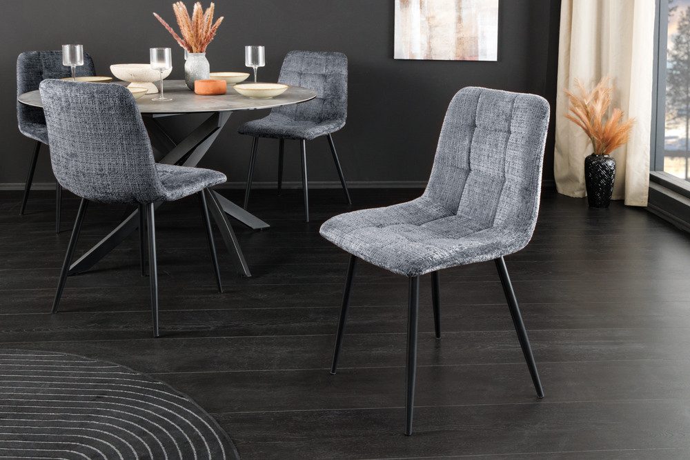 riess-ambiente Esszimmerstuhl TRES CHIC grau / günstig online kaufen