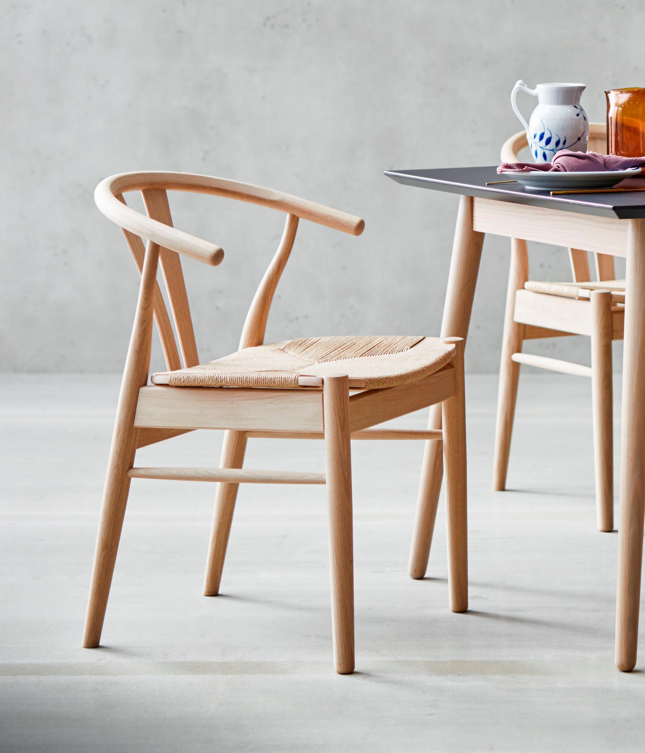 Hammel Furniture Holzstuhl Frida, Stuhl, Holzstuhl, Massivholz mit Flechtsitz - robust, zeitlos (Set, 2 St), Massivholz, mit Flechtsitz, versch. Farbvarianten