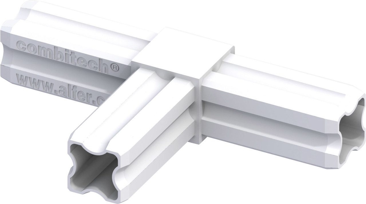 alfer Abdeckprofil alfer T-Verbinder 90º, 3 Zapfen 23.5 mm 23.5 mm