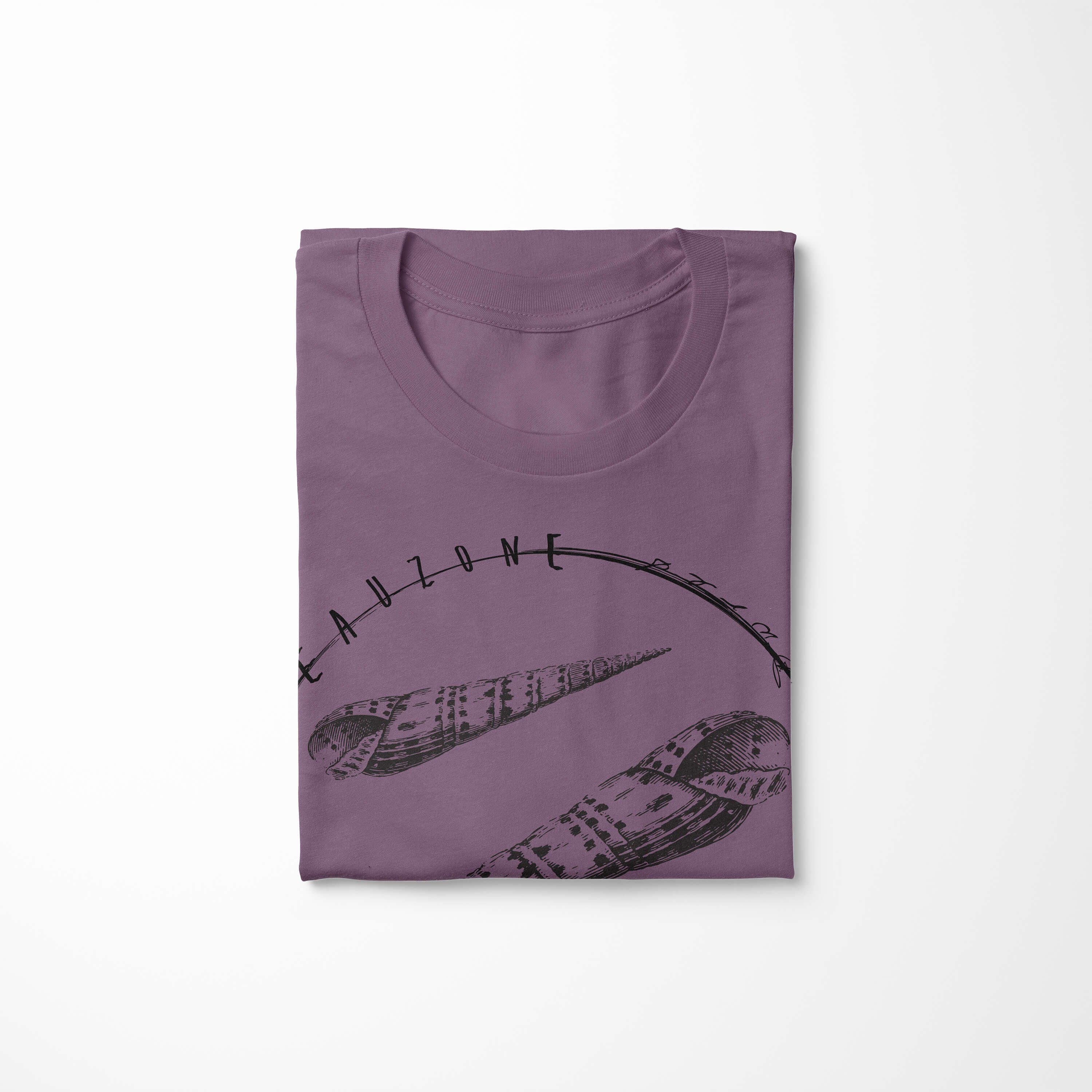 Sea sportlicher Shiraz Tiefsee Serie: T-Shirt / Struktur Sinus 075 Schnitt Creatures, Sea - Fische feine Art und T-Shirt