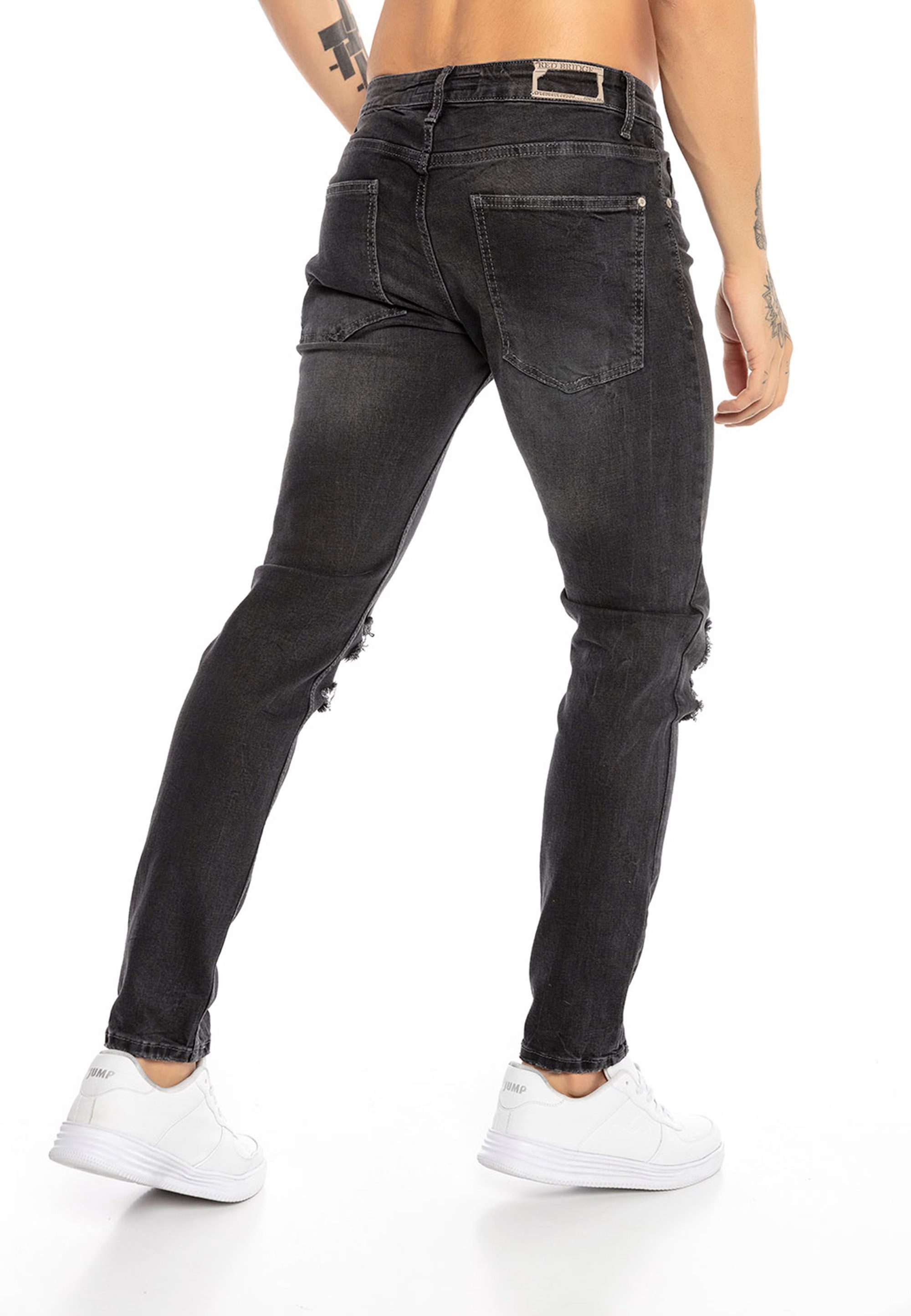 RedBridge Destroyed-Jeans Slim fit - Modischer Denim Style für Freizeit und Streetwear