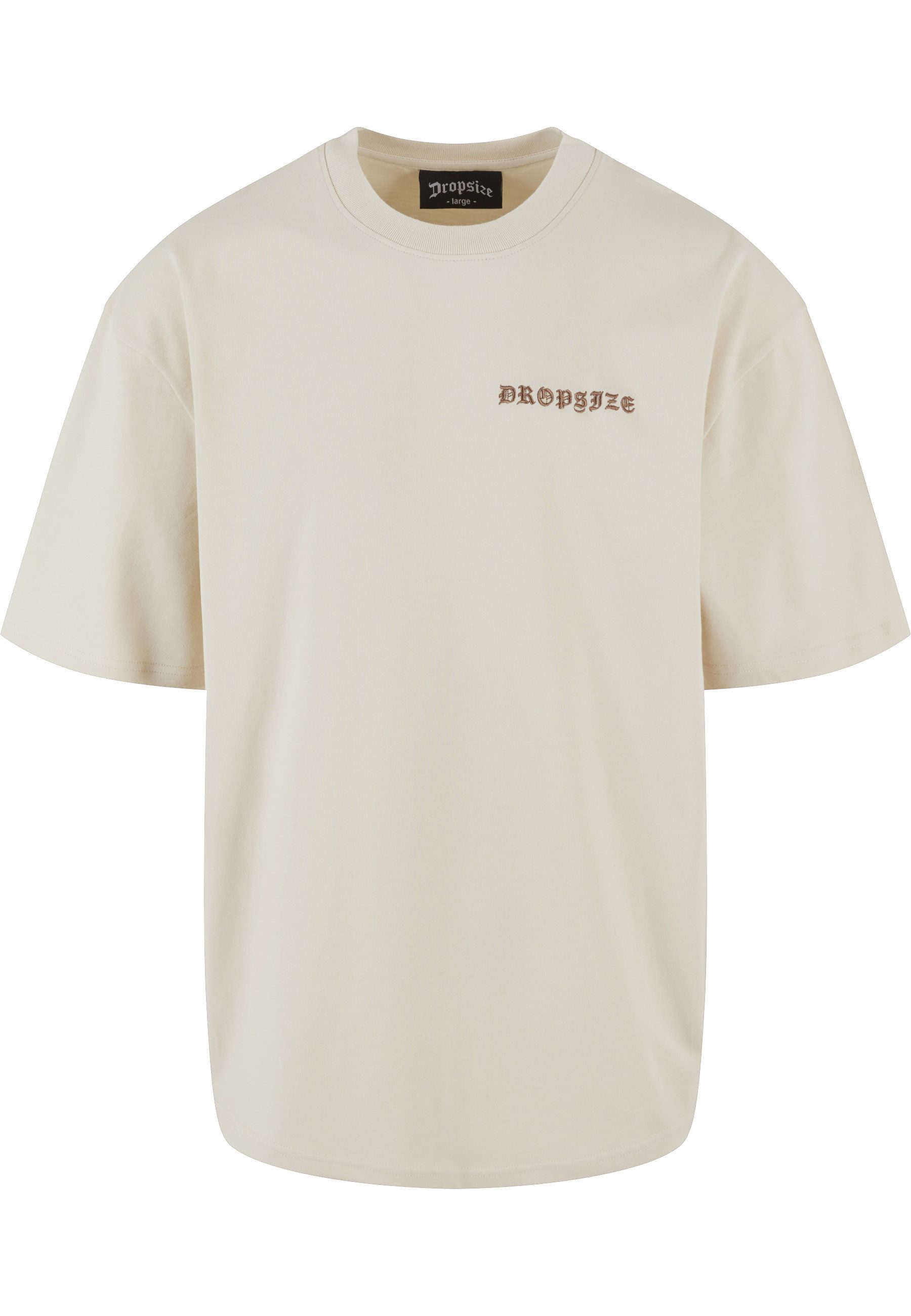 Dropsize T-Shirt Dropsize Herren Heavy Oversize Crime T-Shirt (1-tlg)