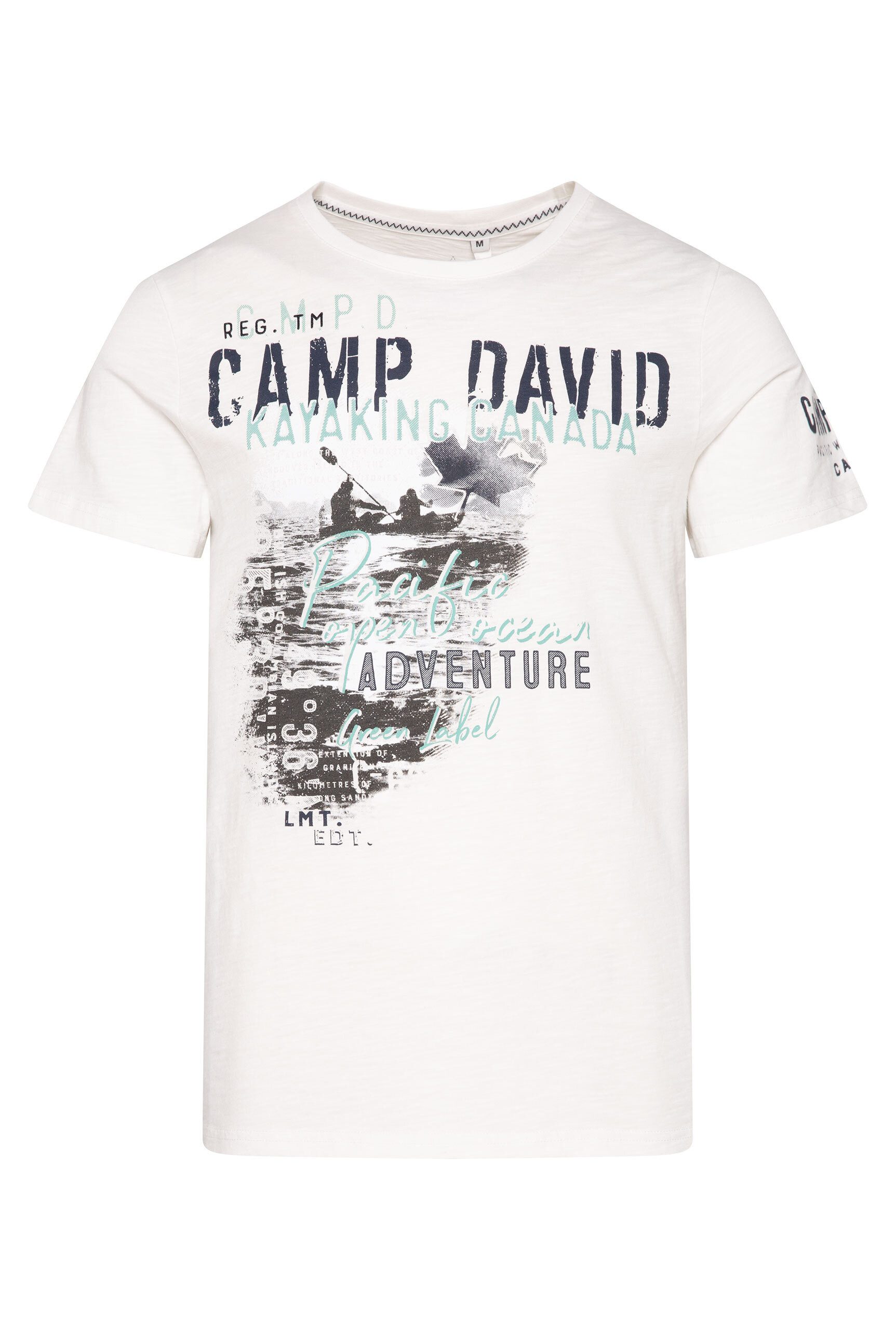 CAMP DAVID Rundhalsshirt, aus Baumwolle günstig online kaufen