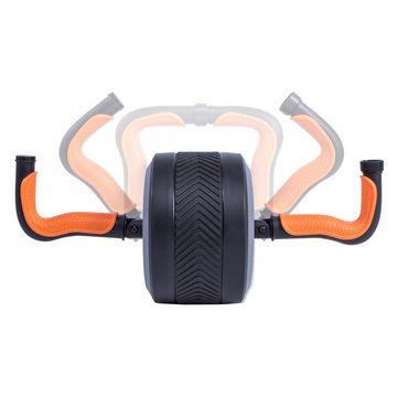 Pure 2 Improve AB-Roller Bauchtrainer/Kettlebell Bauchroller Multifunktions-Bauchrad, 2in1 3kg für Bauchmuskeln, Fitness