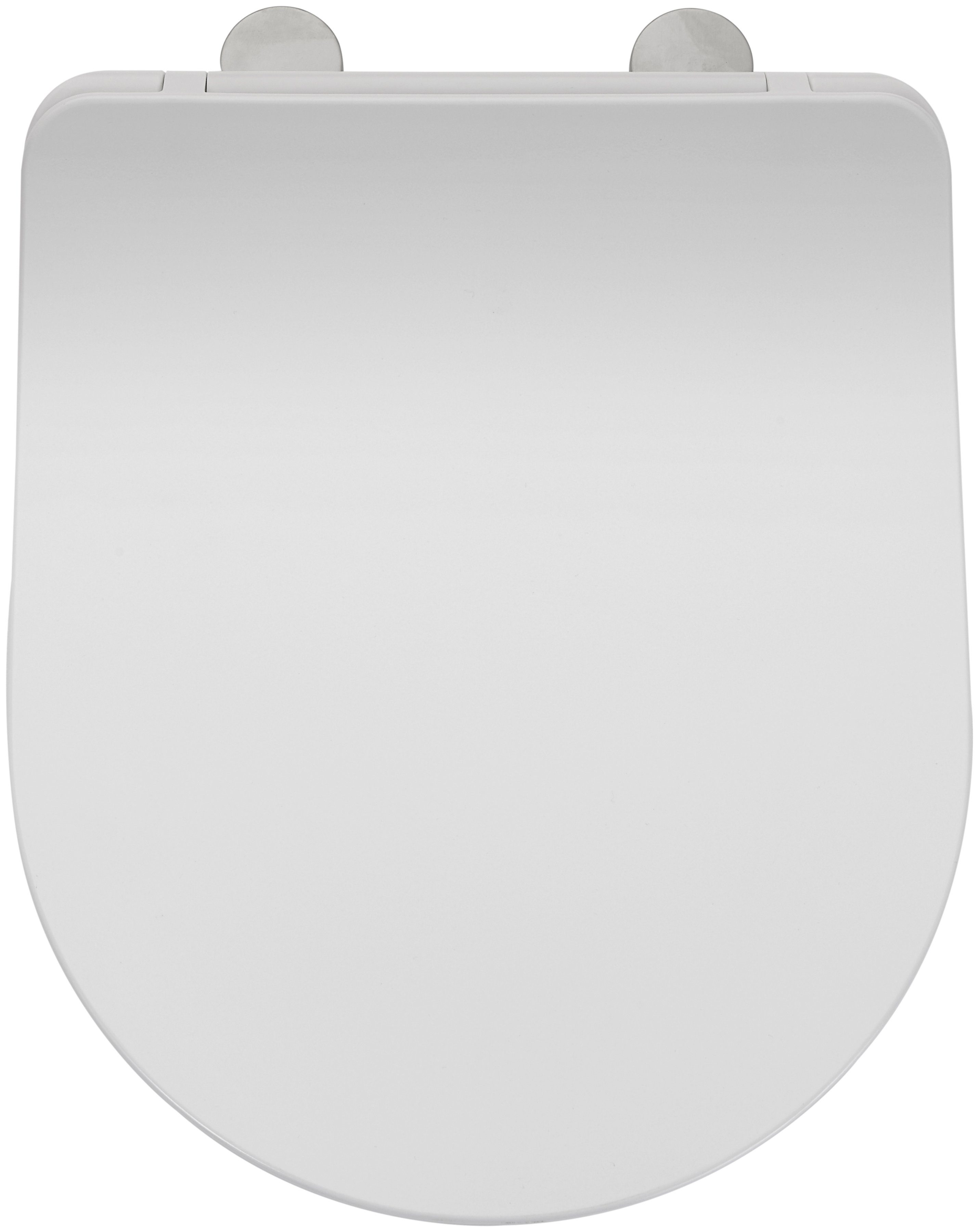 welltime Tiefspül-WC Vigo, wandhängend, Abgang waagerecht, spülrandlose Toilette aus Sanitärkeramik, inkl. WC-Sitz mit Softclose