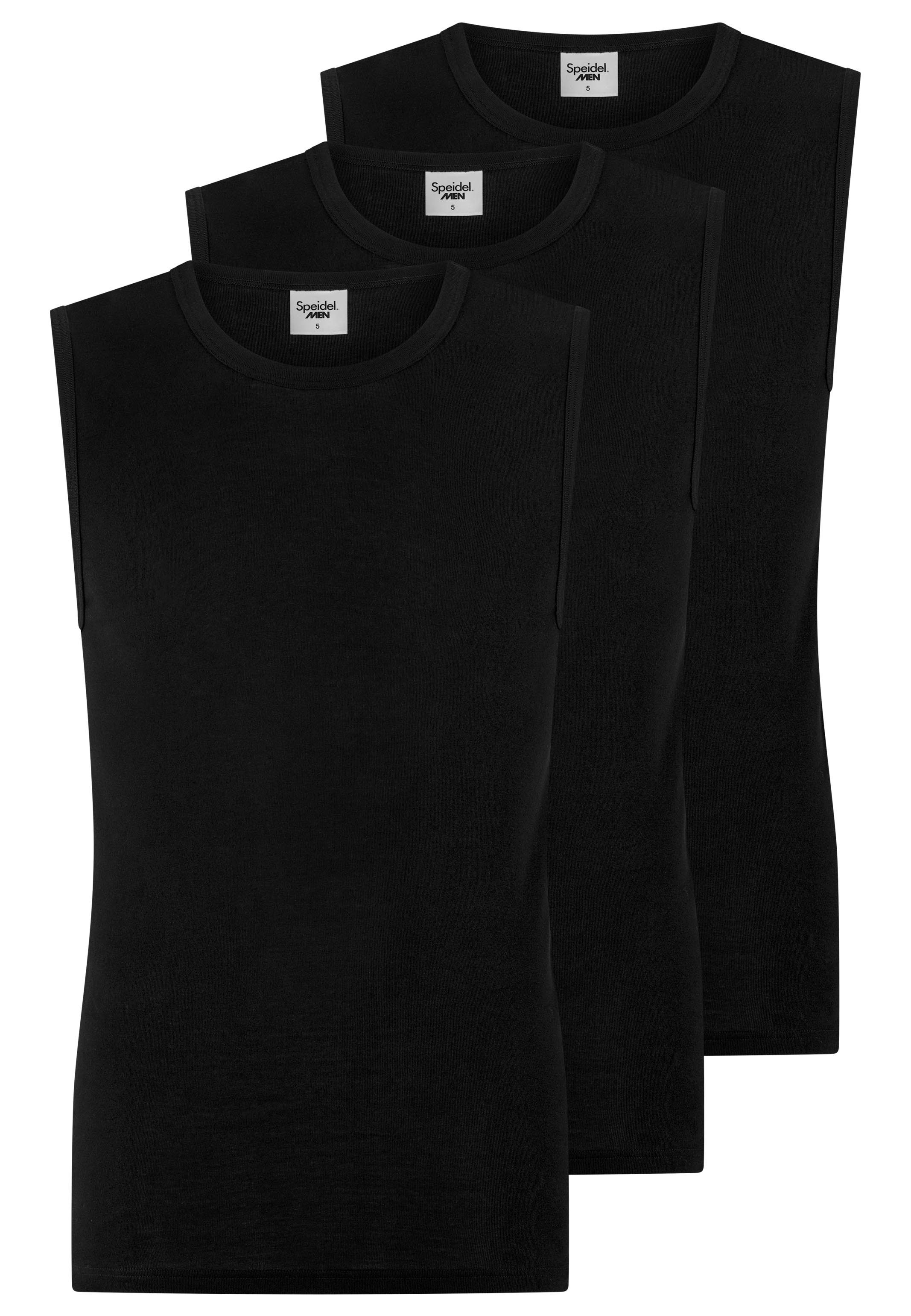 Speidel Unterhemd 3er Pack Classic (Spar-Set, 3-St) Unterhemd / Tanktop - Baumwolle - Atmungsaktiv