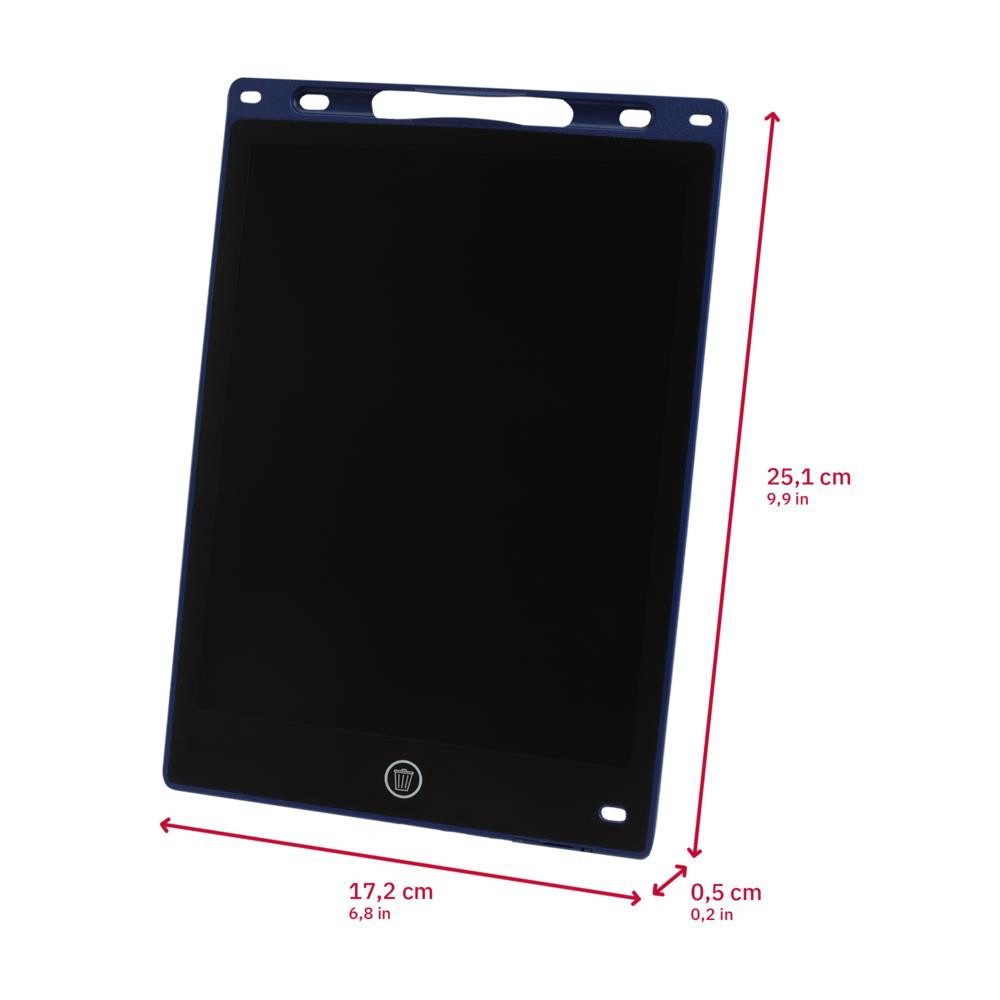 GENIE Elektronisches Tagebuch WP 10 LCD-Schreibtafel, Blendfreies Farbdisplay, Löschsperre, Standfuß, Hoch-/Querformat