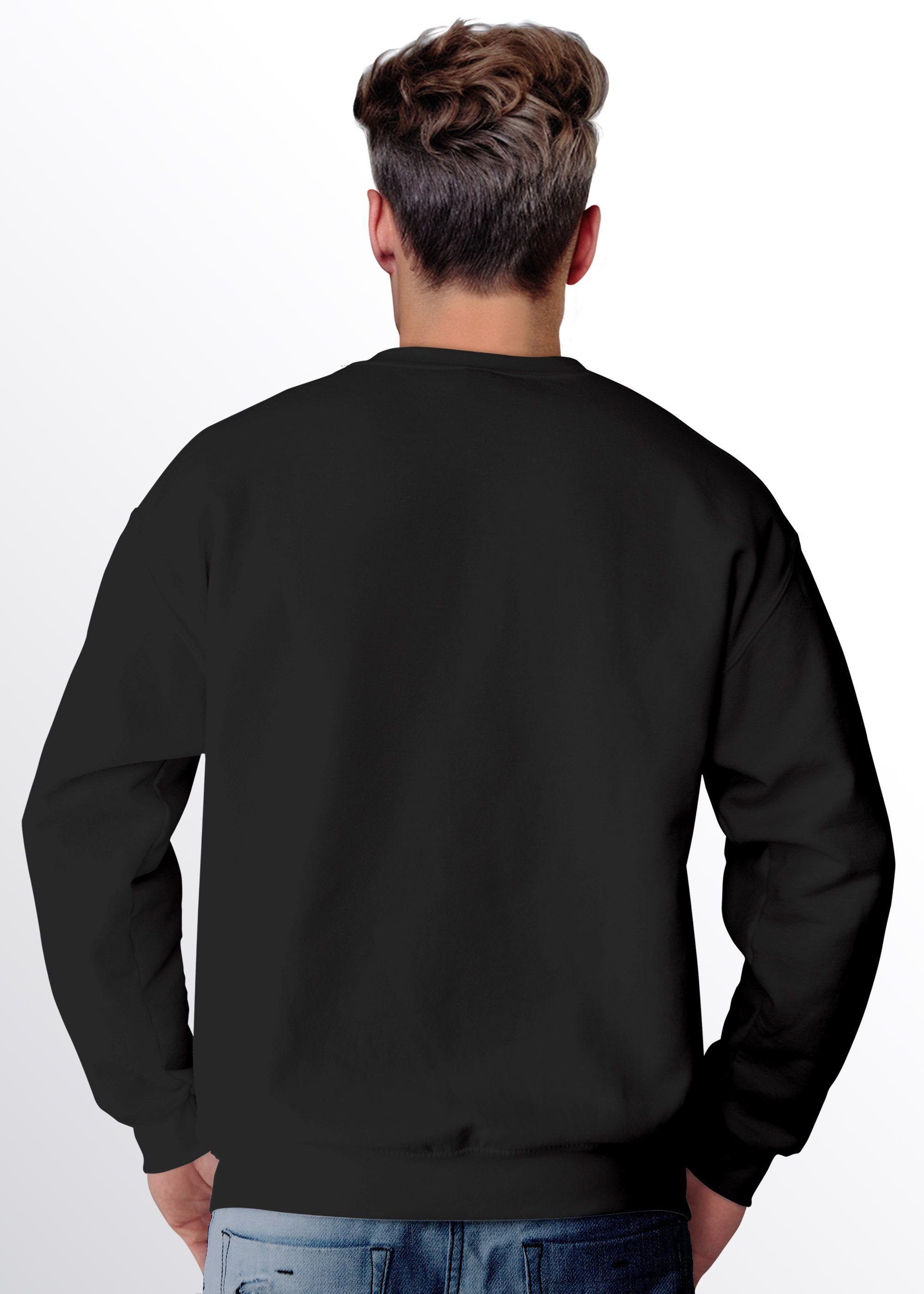 Neverless Sweatshirt Sweatshirt Herren Bedruckt Schriftzug günstig online kaufen