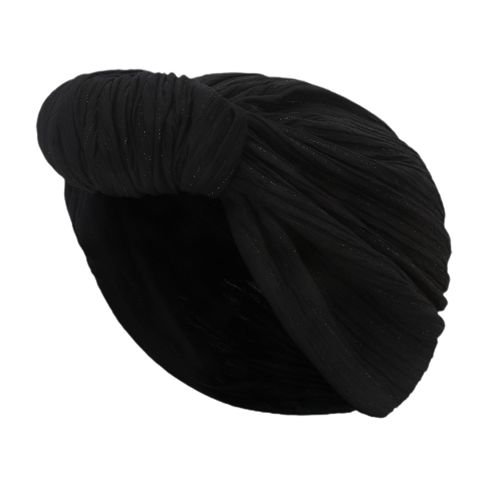 Blusmart Stirnband Modische Mütze Für Knotenmütze, Elastische Stirnband Baumwolle, Weiß Damen