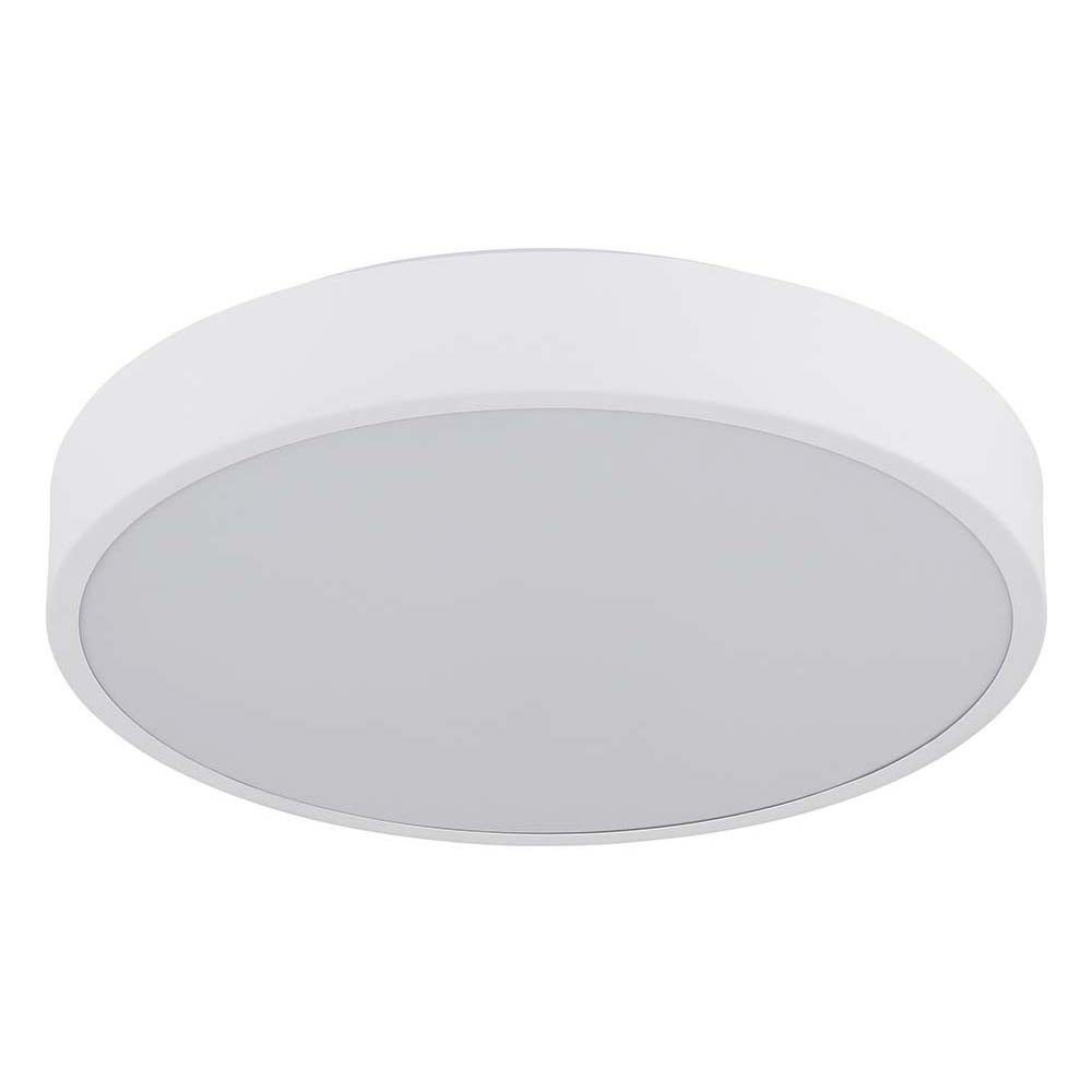 GLOBO LIGHTING LED Deckenleuchte, LED-Leuchtmittel fest verbaut, Farbwechsel, Neutralweiß, Kaltweiß, Warmweiß, Tageslichtweiß, LED Deckenleuchte Wohnzimmerlampe Metall weiß matt CCT
