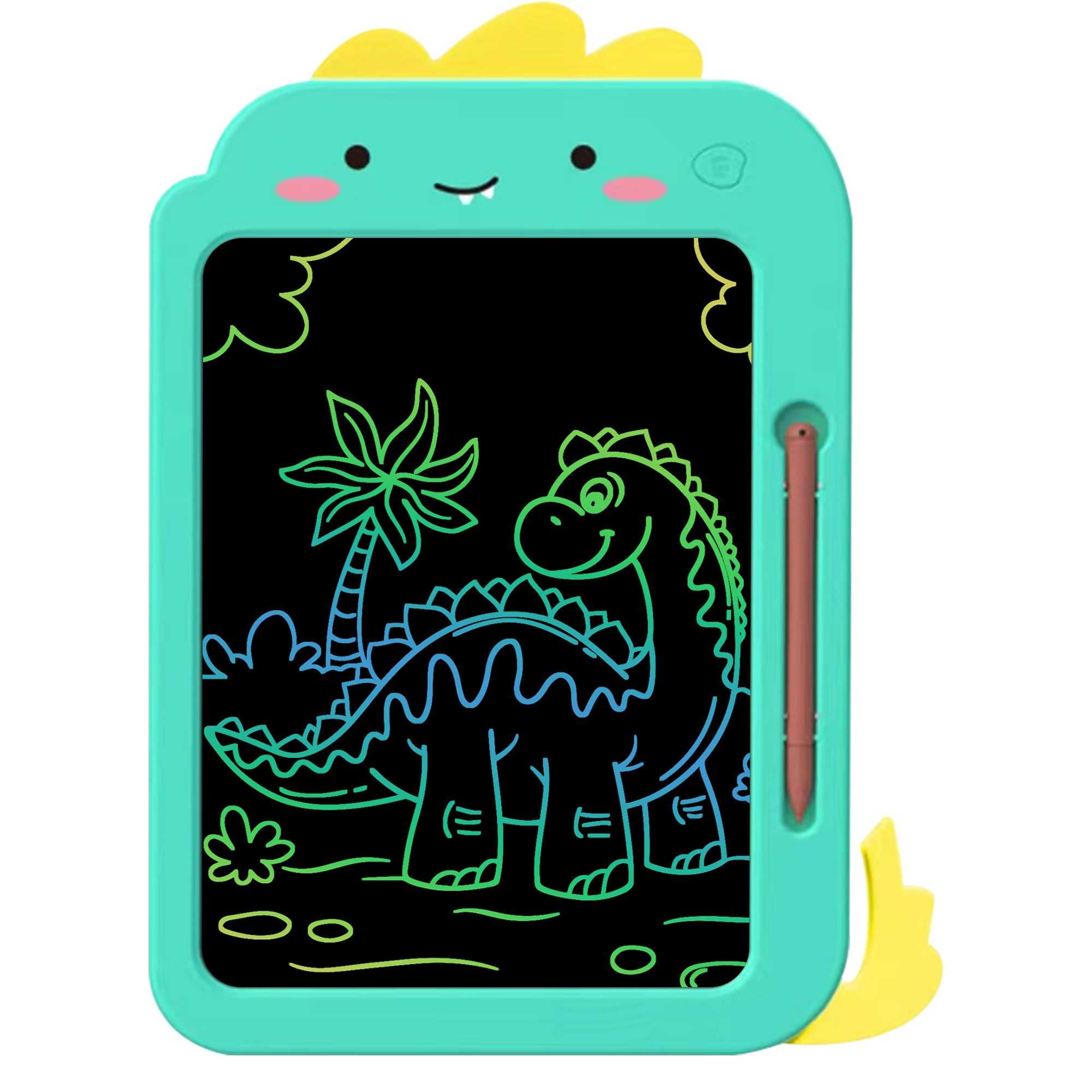walkbee Zaubertafel Zaubertafel LCD Schreibtablett, 10-Zoll buntes Doodle Board für Kinder, (Packung, Grafiktablet, Griffel, elektronische Zeichnung Tablet Zeichnung Pads), Ideales Geschenk und Lernspielzeug,Geschenke für 3–6-Jährige