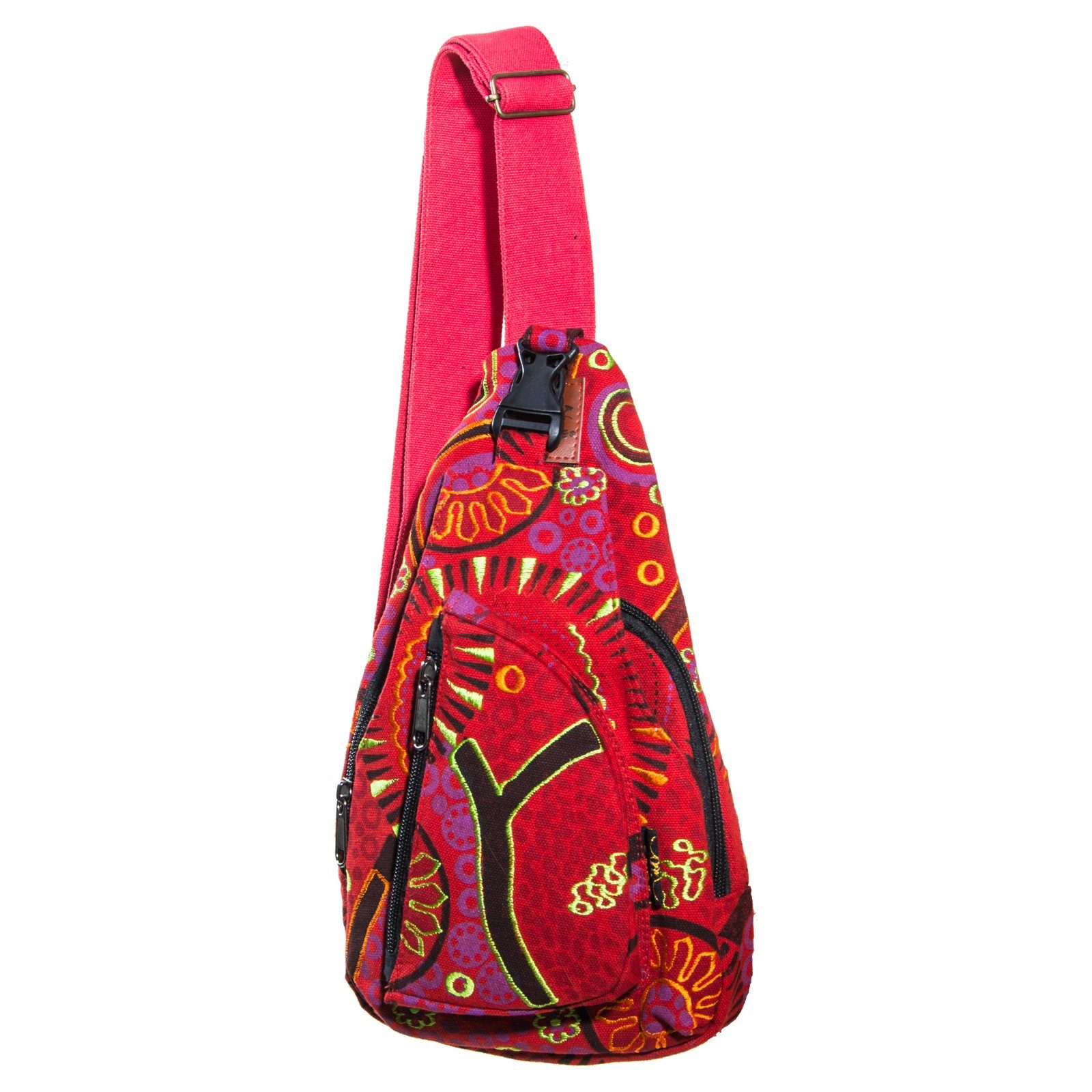 KUNST UND MAGIE Schultertasche Kunst und Magie Slingrucksack Bodybag Schult günstig online kaufen