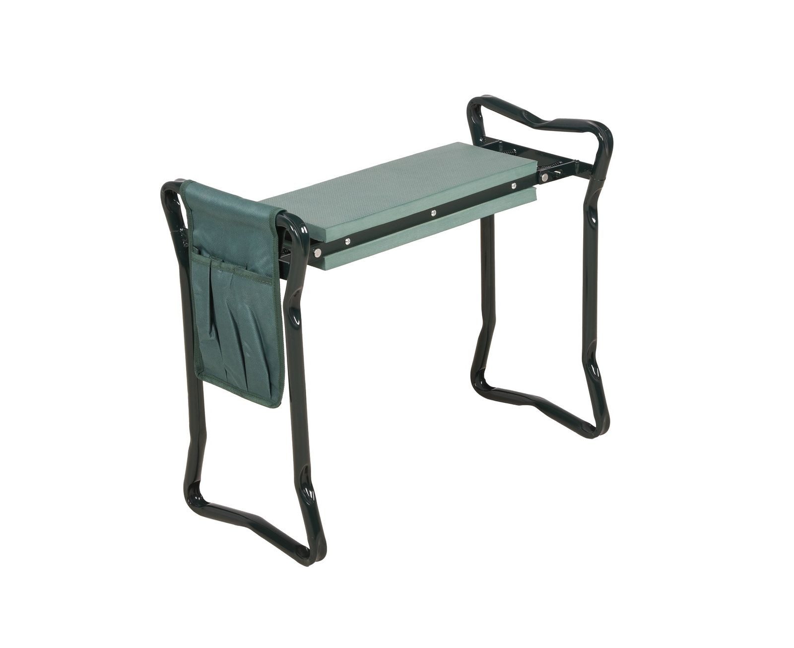 Gravidus Kniebank Faltbare Kniebank mit Werkzeugtasche - Gartensitz und Kniehilfe