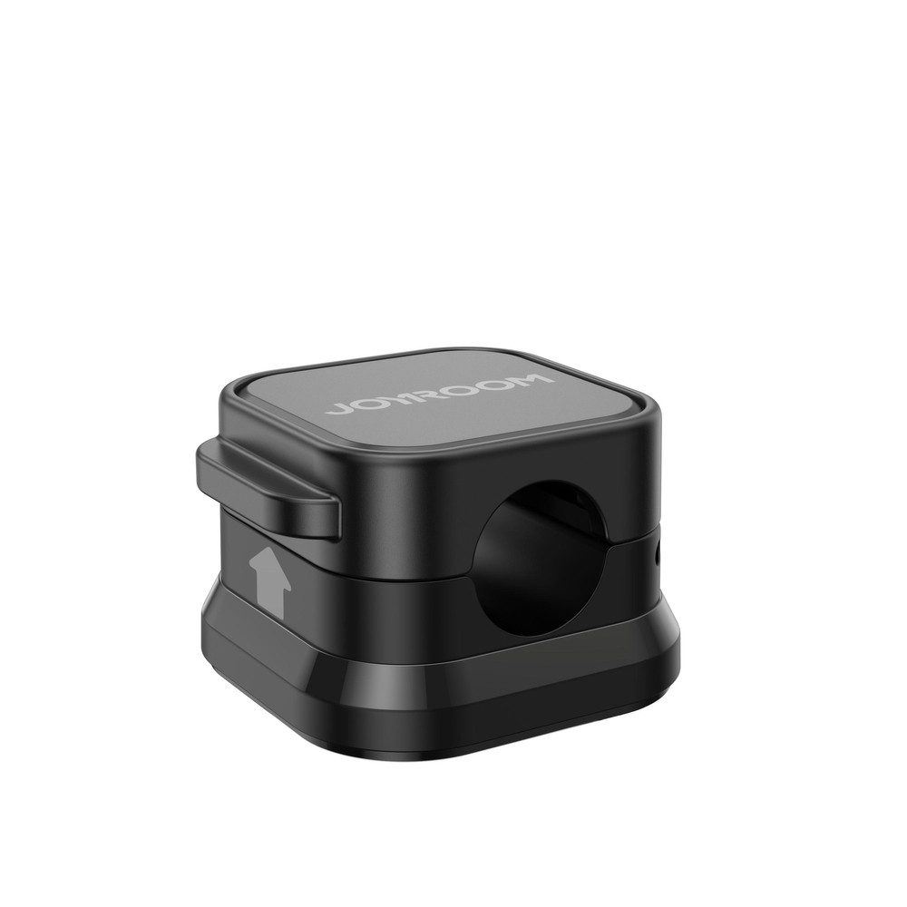 JOYROOM Kabelführung Joyroom JR-ZS368 magnetischer Kabelorganizer - schwarz (3 Stück) (Spar-Set, 3-St., 22 mm schmal), magnetisch, 60° drehbar, selbstklebend, 3er-Set