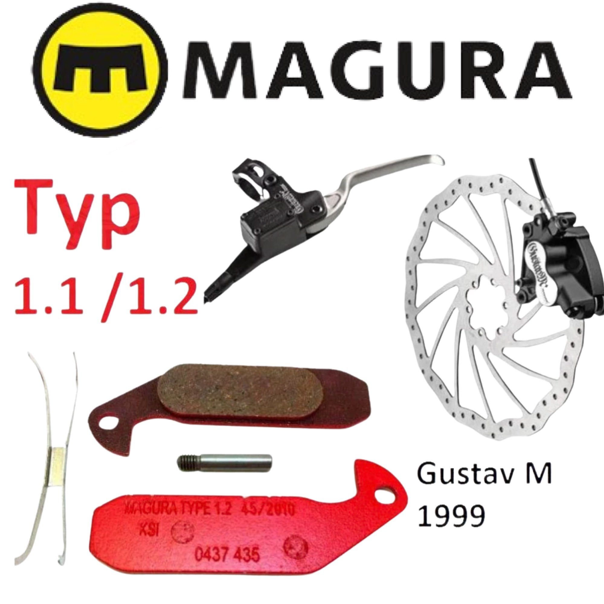 Original MAGURA Bremsbeläge 1.2 Endurance für Gustav M kaufen bei