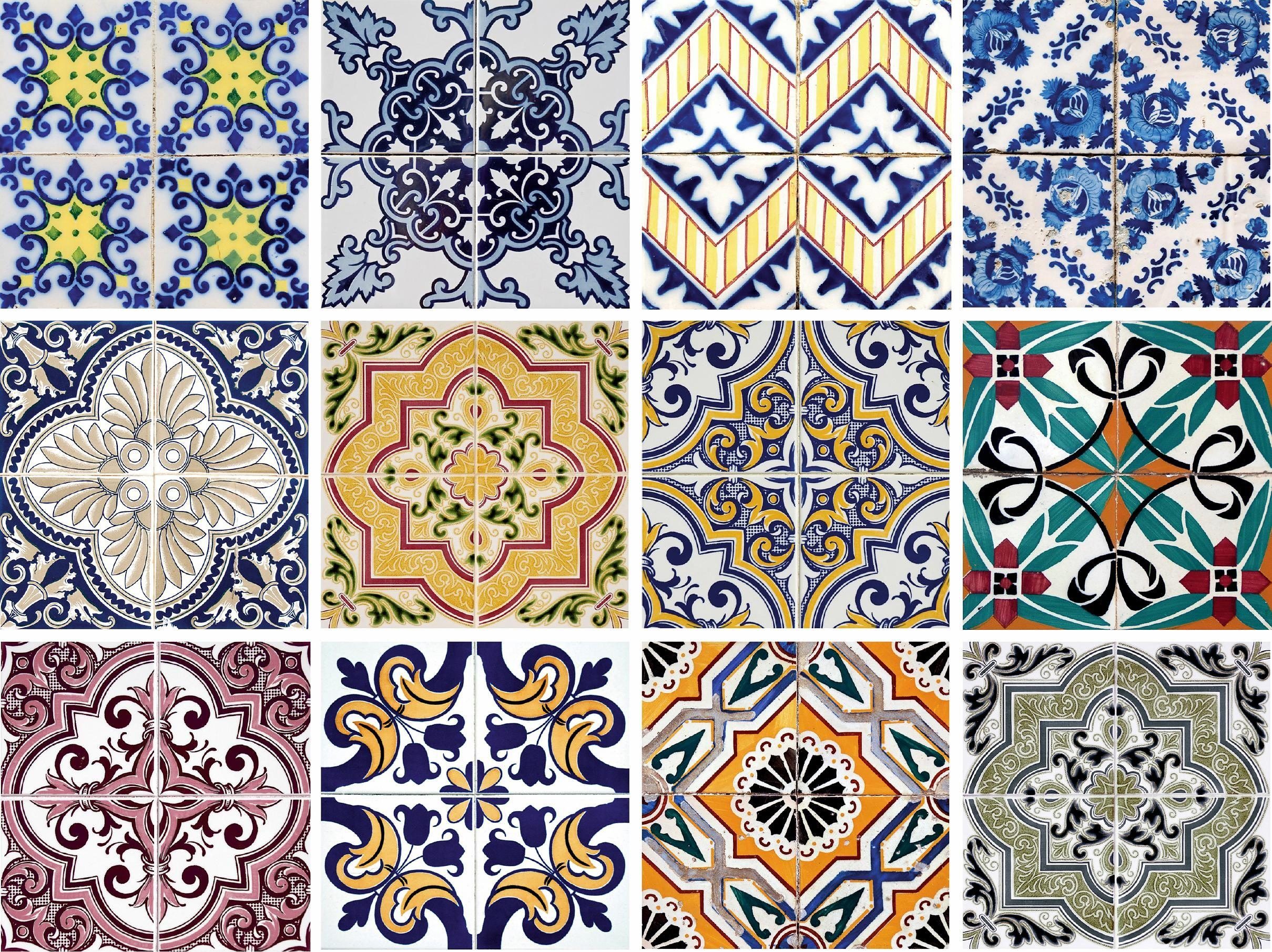 Home affaire Fliesenaufkleber Ornamente (12 St), günstig online kaufen