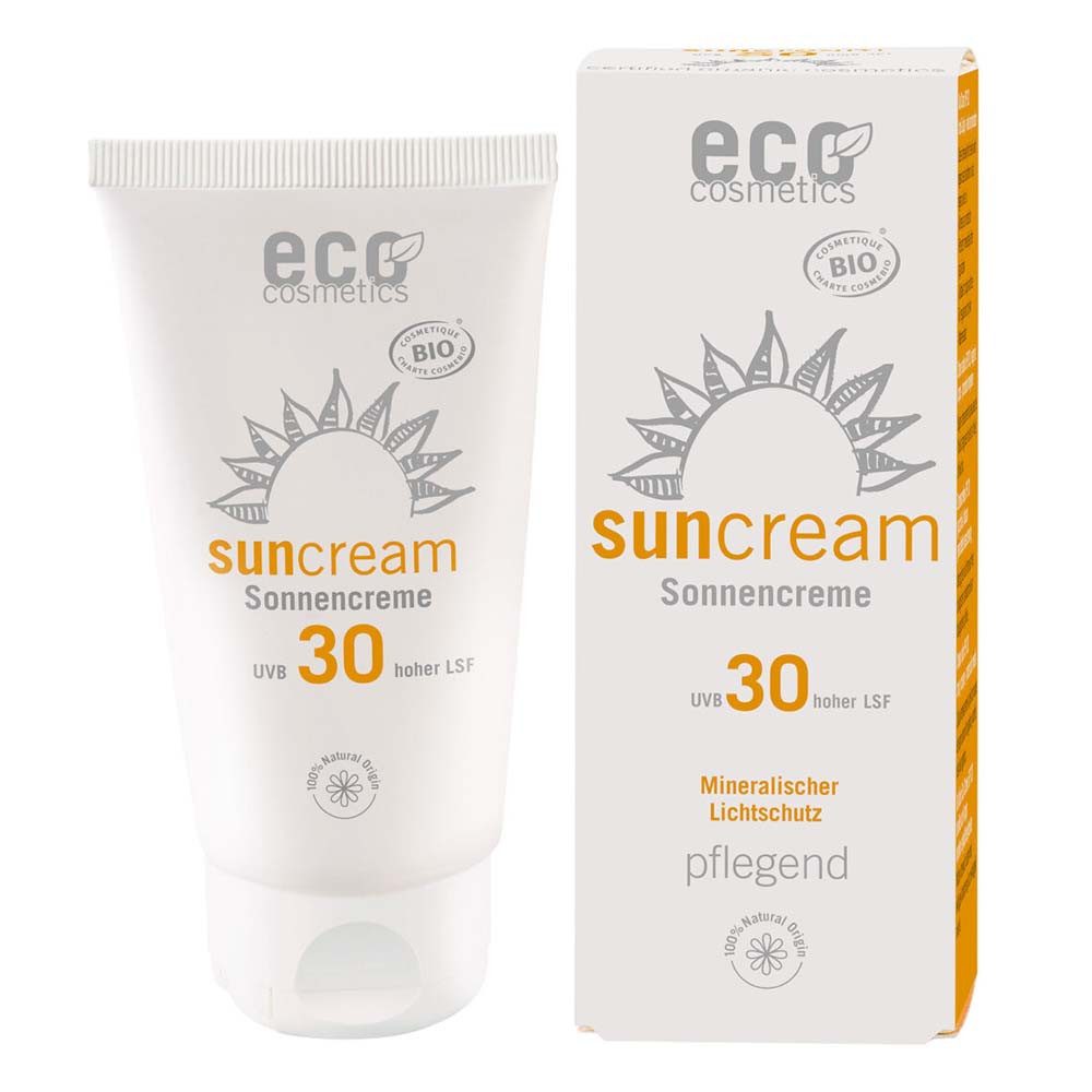 Eco Cosmetics Sonnenschutzcreme Sonnencreme - LSF30 75ml