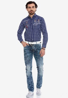 Cipo & Baxx Bequeme Jeans CD346 mit lässiger Waschung