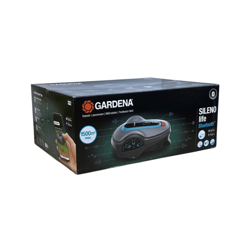 GARDENA Rasenmähroboter GARDENA Mähroboter Smart SILENO Life 1500m², bis 1500 m² Rasenfläche