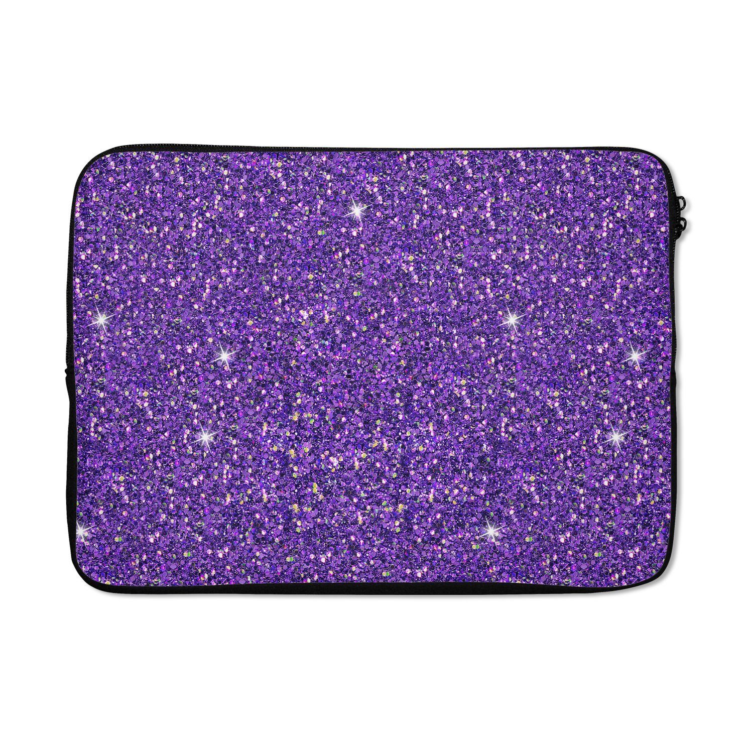 MuchoWow Laptop-Hülle Amethyst - Lila - Schütze - Tierkreiszeichen - Patterns 13.3 Zoll, Laptopsleeve, weiches Innenfutter zum Schutz Kratzern, Laptoptasche