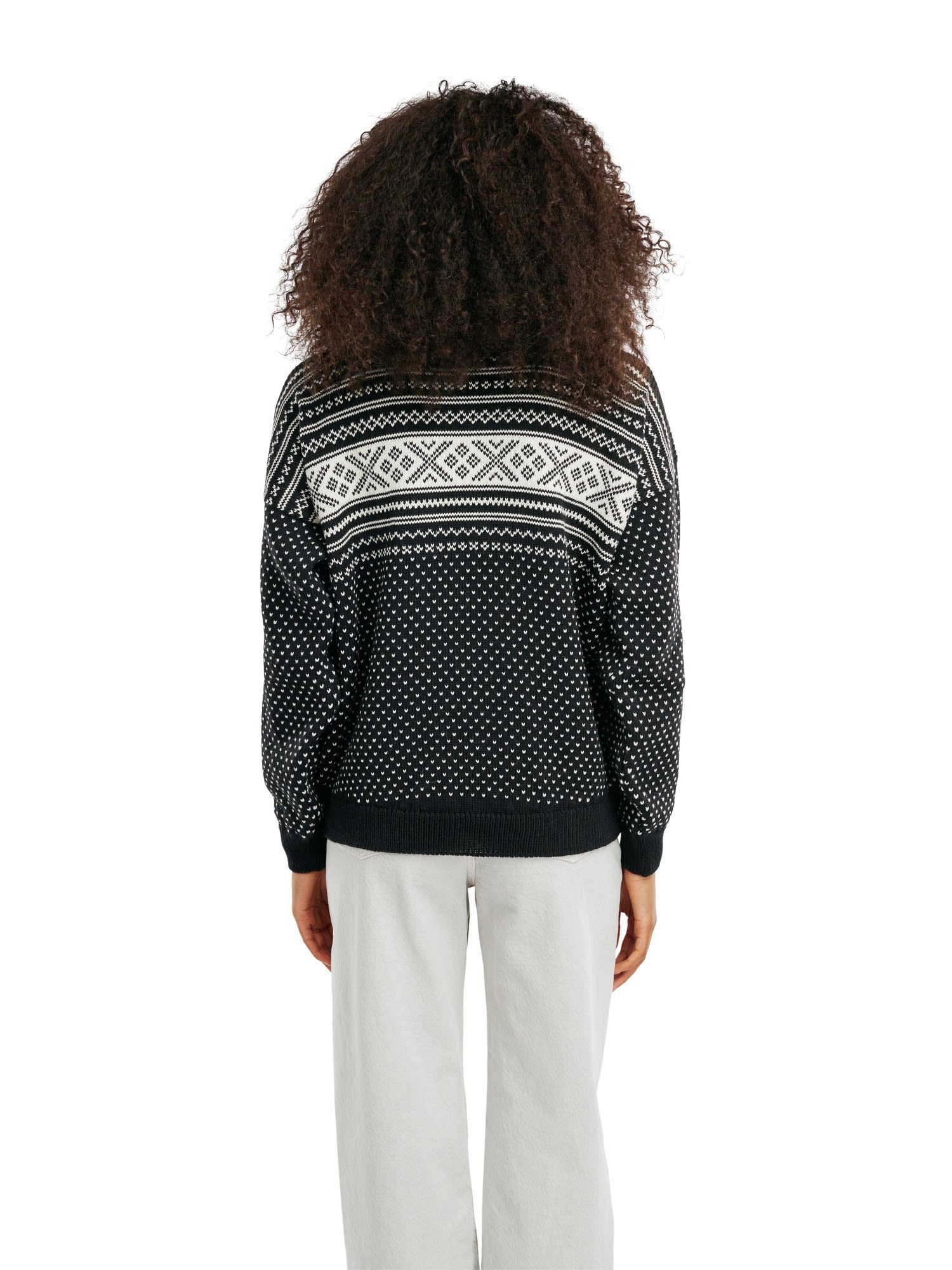 Offwhite Dale Sweater Valloy Of Dale Norway Black Longpullover - Norway of W Damen