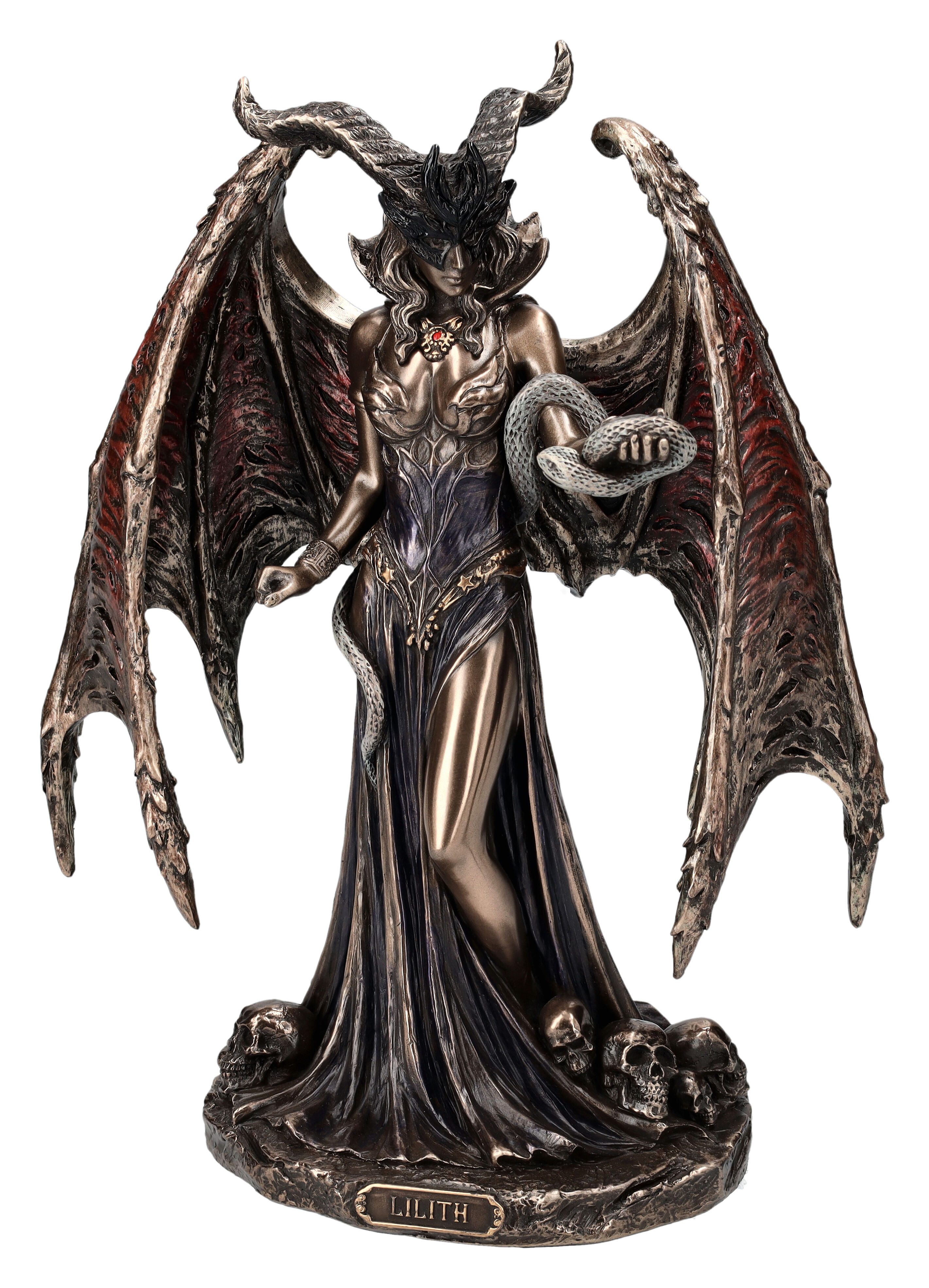 Dekofigur Dämonen Figur - Lilith die erste Frau - Gothic Fantasy Statue