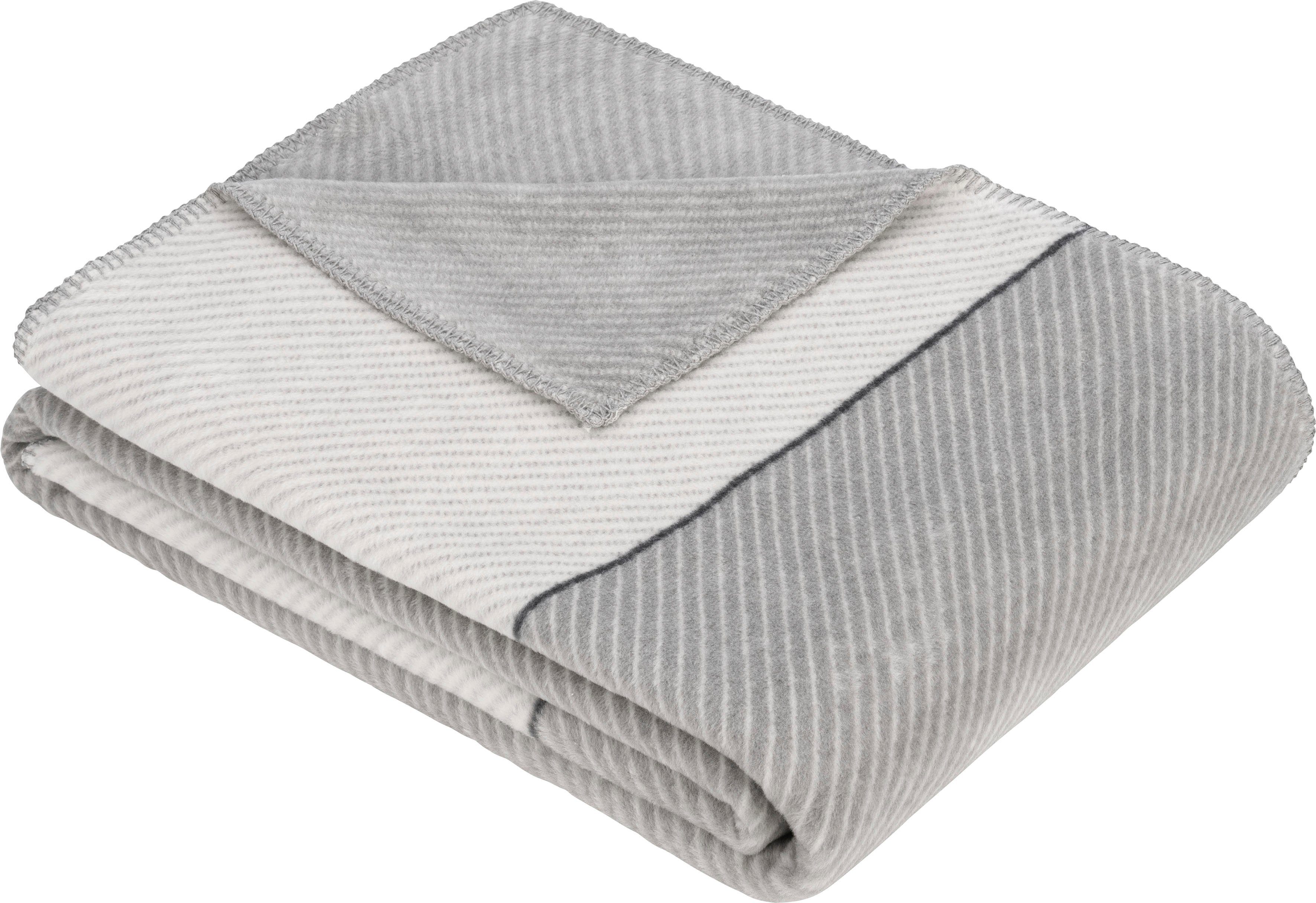Wohndecke Jacquard Decke Austin, IBENA, 150 günstig online kaufen