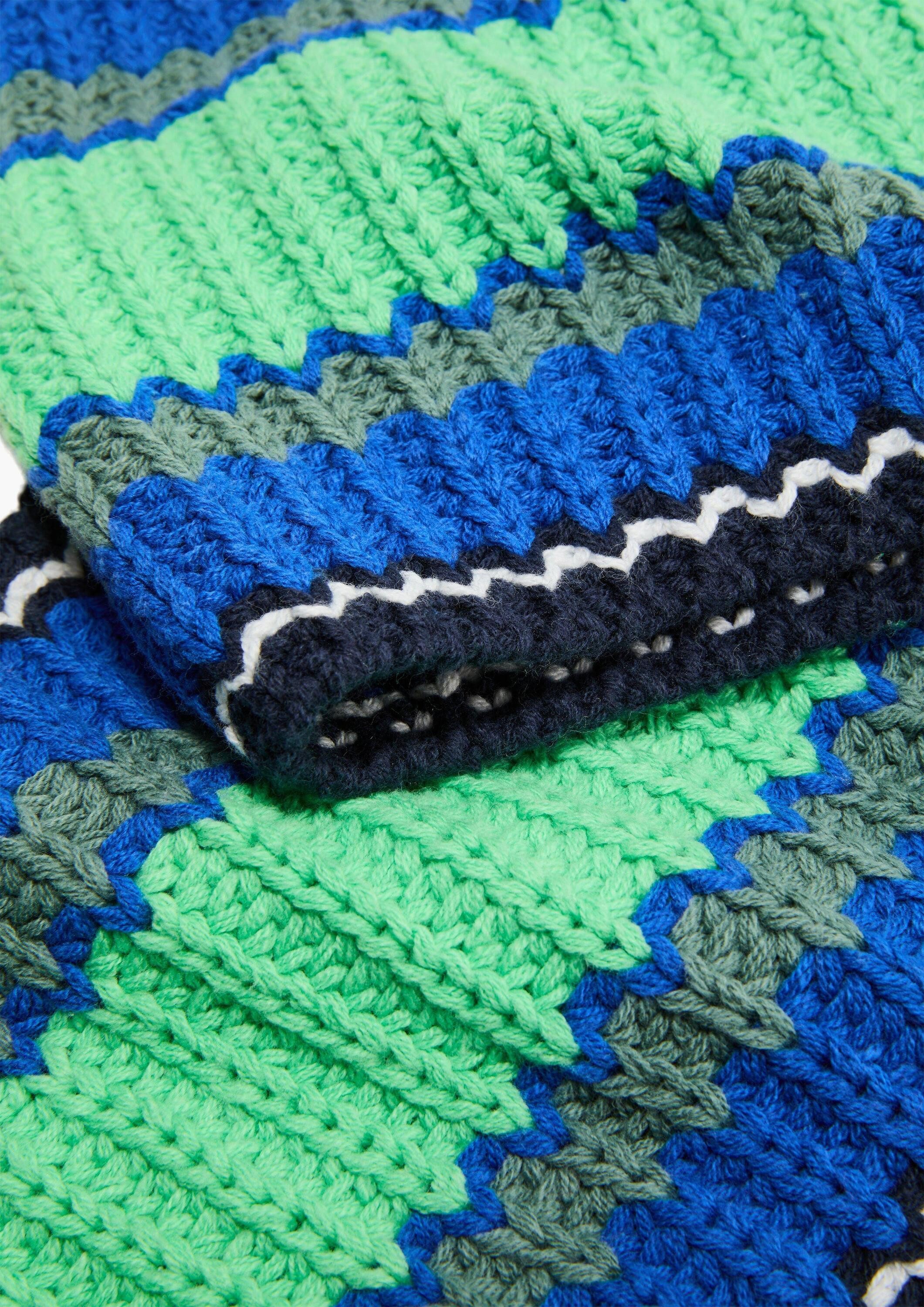 s.Oliver Loop Tuch, Loop-Schal in Rippstrick