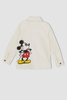 DeFacto Flanellhemd Mädchen Hemd RELAX FIT Mickey & Minnie