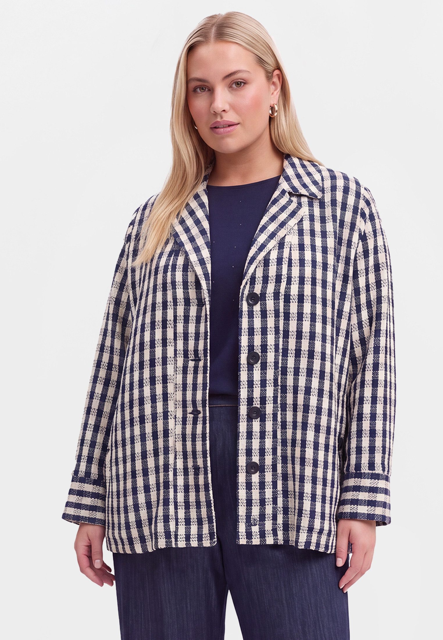 YOEK Langmantel Damen Jacke mit Langarm