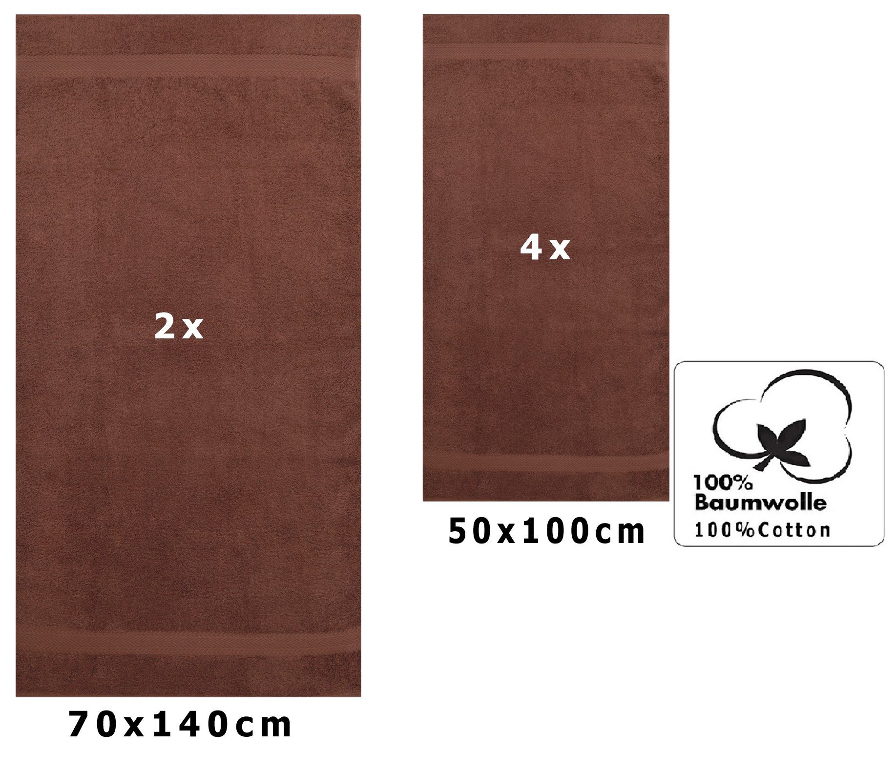 Betz Handtuch Set 6 er Handtücher-Set günstig online kaufen