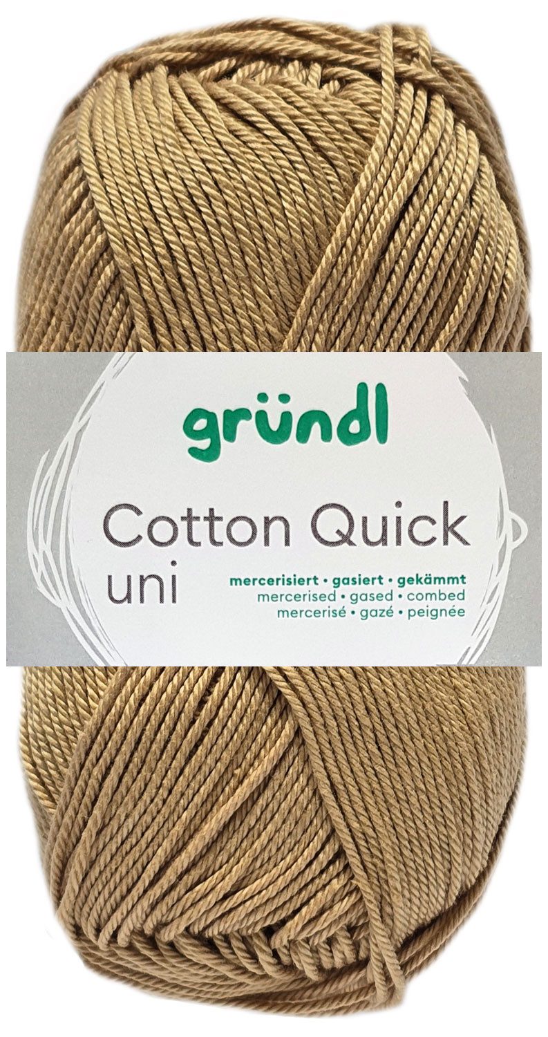 Gründl 50 Gramm Gründl Cotton Quick Uni Farbauswahl Häkelwolle