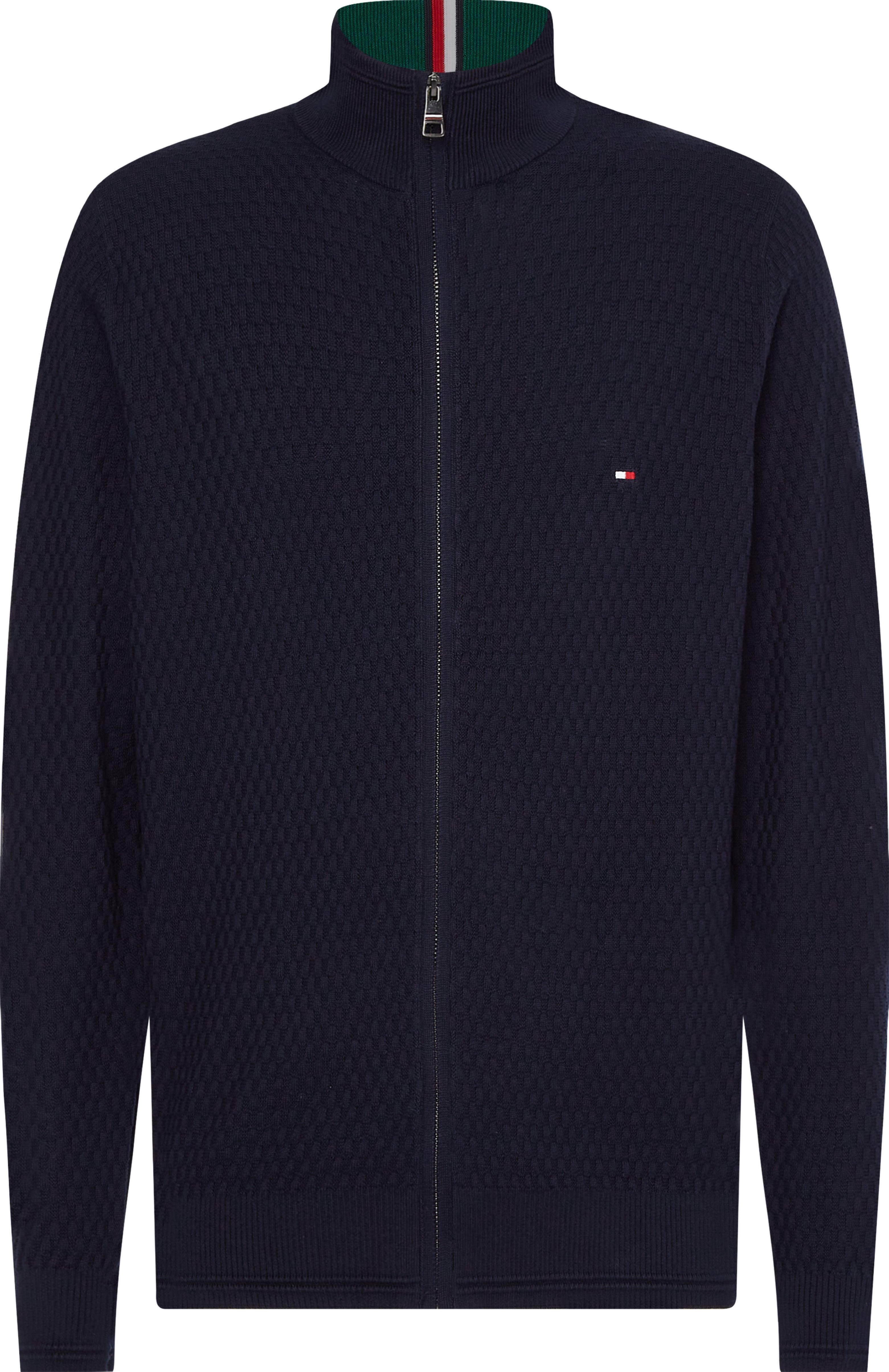 Tommy Hilfiger Big & Tall Sweatshirt mit Reißverschluss im  hochgeschlossenen Design