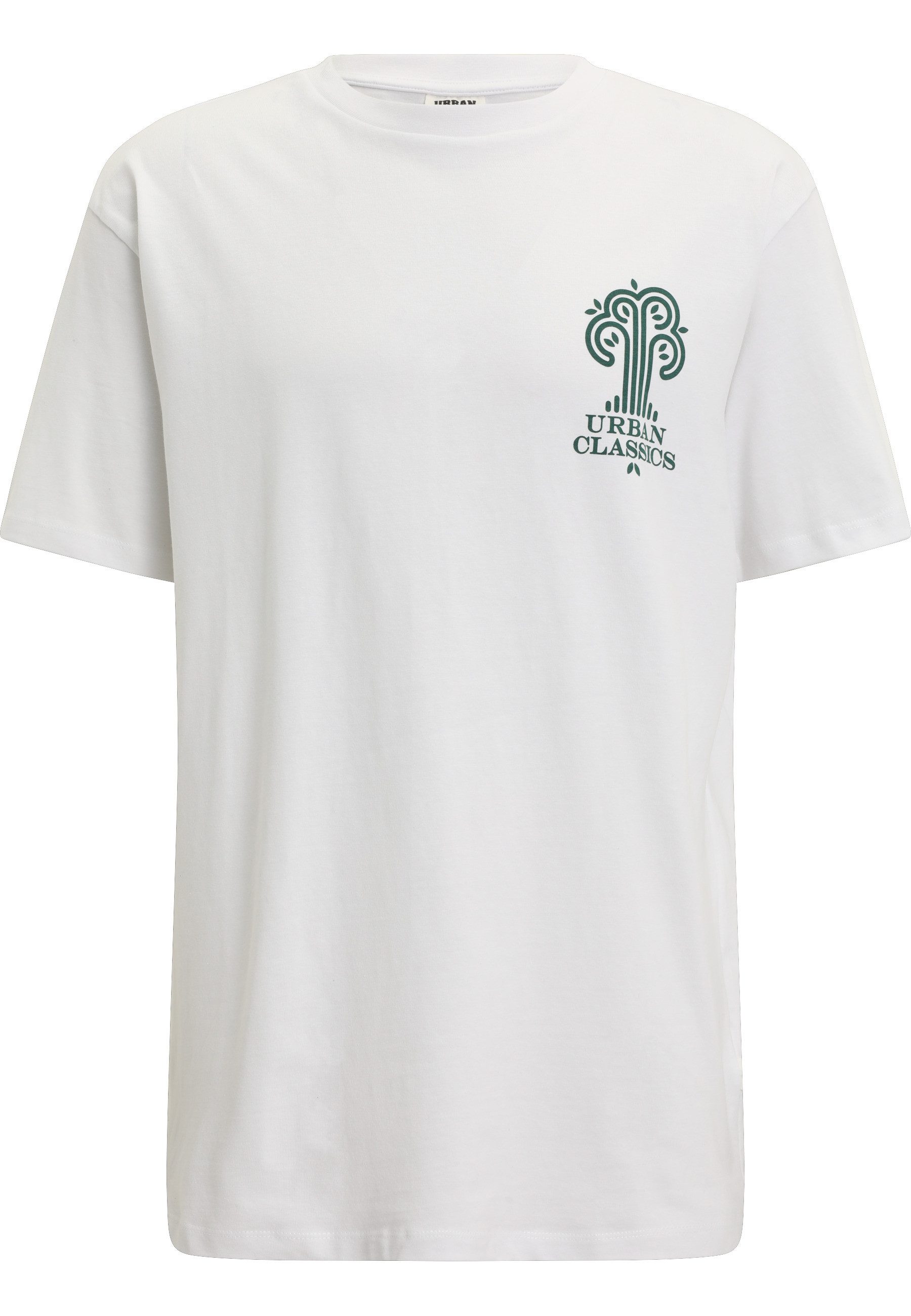 URBAN CLASSICS T-Shirt Urban Classics Herren Organic Tree Logo Tee (1-tlg)