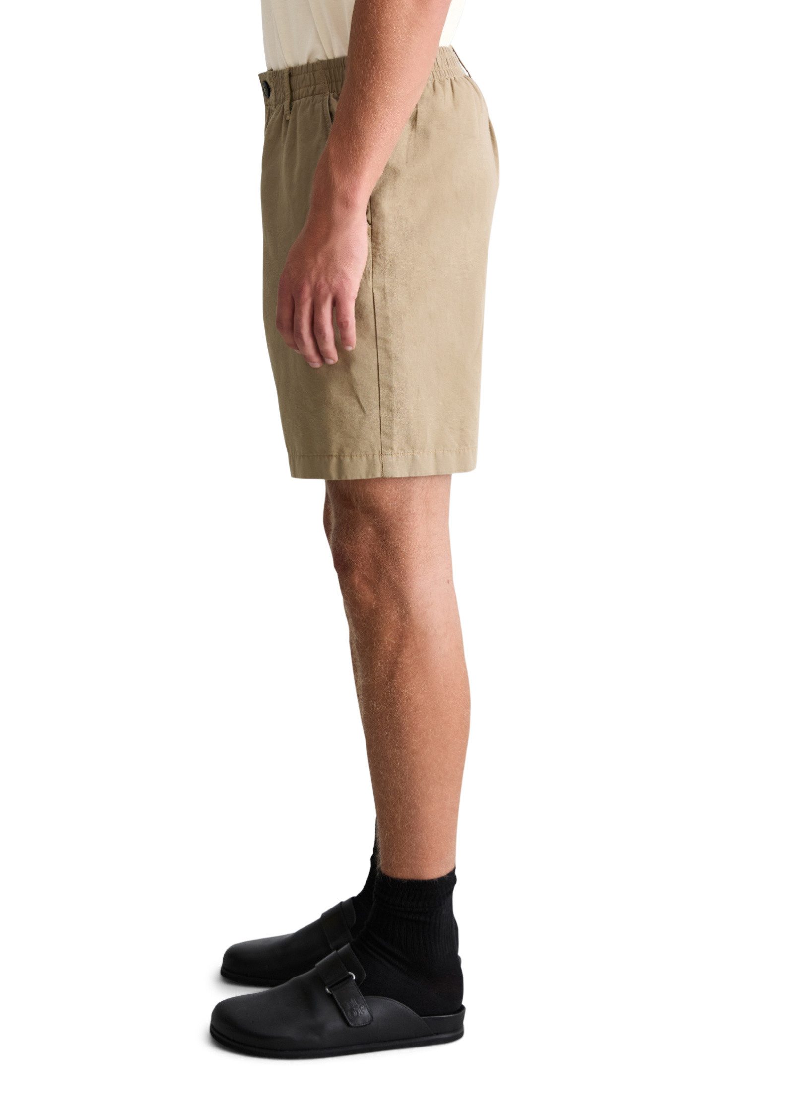 Marc O'Polo DENIM Shorts aus Bio-Baumwolle und Leinen
