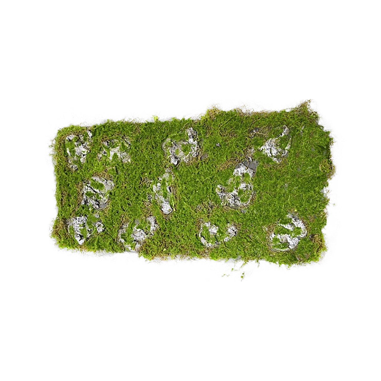 Kunstblume Moosmatte 100 x 30 cm Kunstpflanze Flora, HTI-Living, Höhe 2 cm, günstig online kaufen