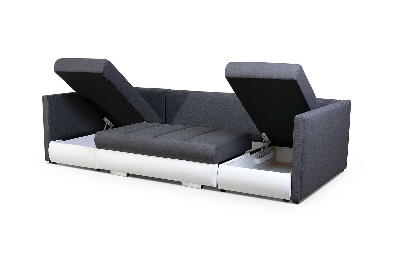 JVmoebel Ecksofa, XXL Wohnlandschaft Sofa Designer Couch Ecke Polster Garnitur U-Form