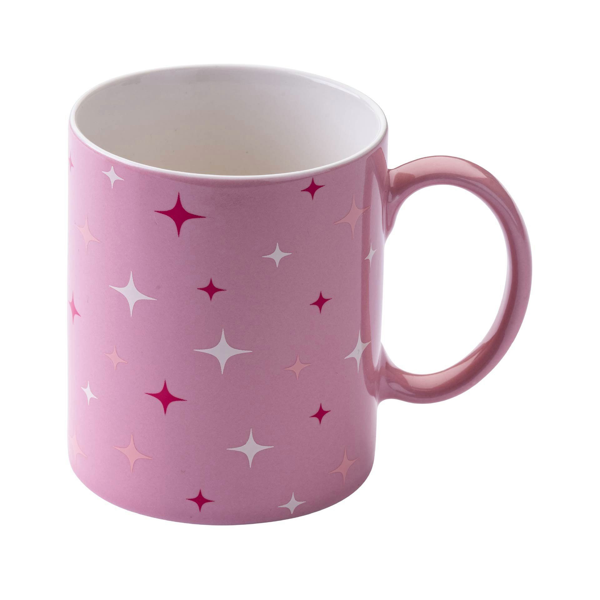 Paris Hilton Tasse Kaffeetasse, Teetasse, Steinguttasse, Stern-Motiv