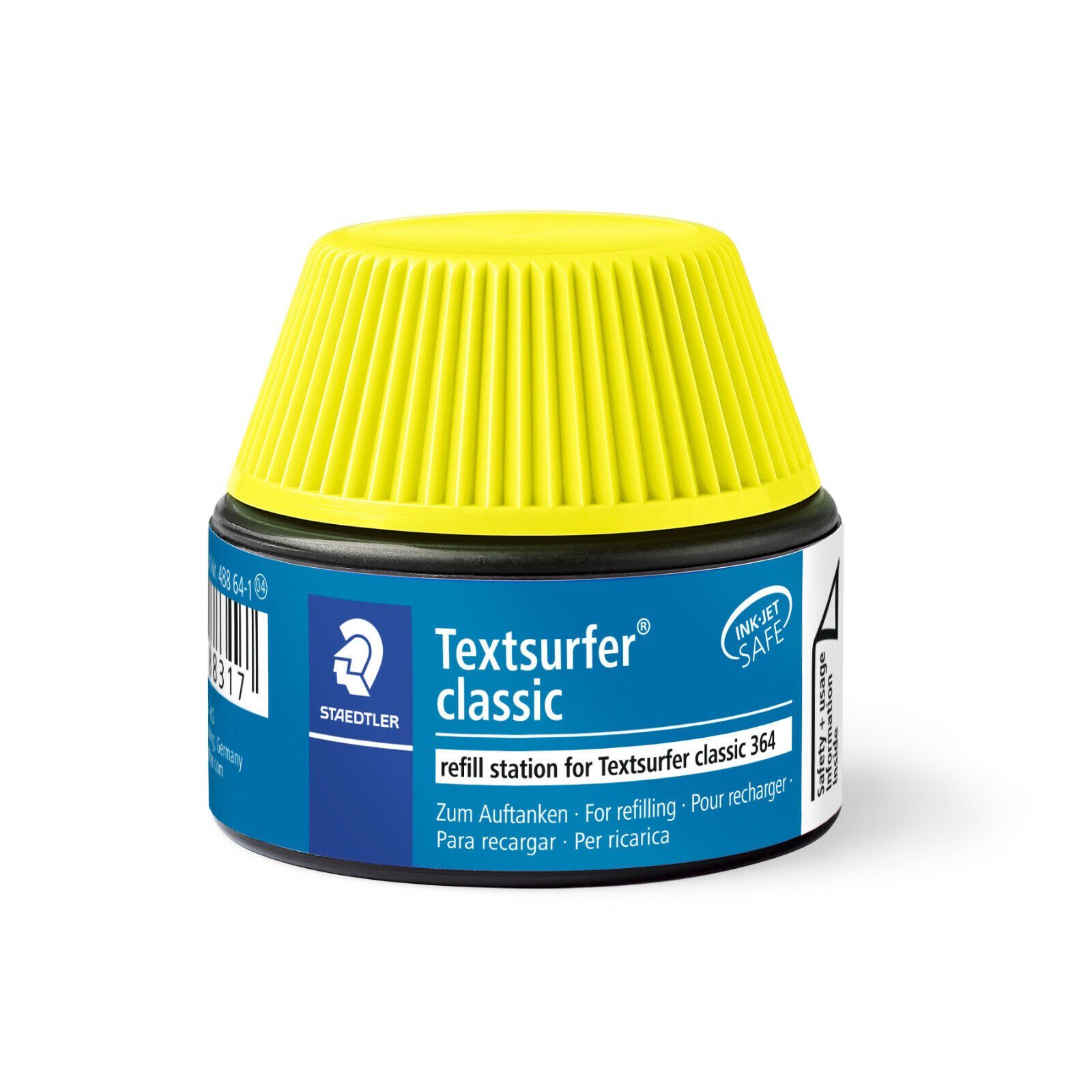 STAEDTLER Marker STAEDTLER Nachfülltinte Textsurfer gelb 488 641